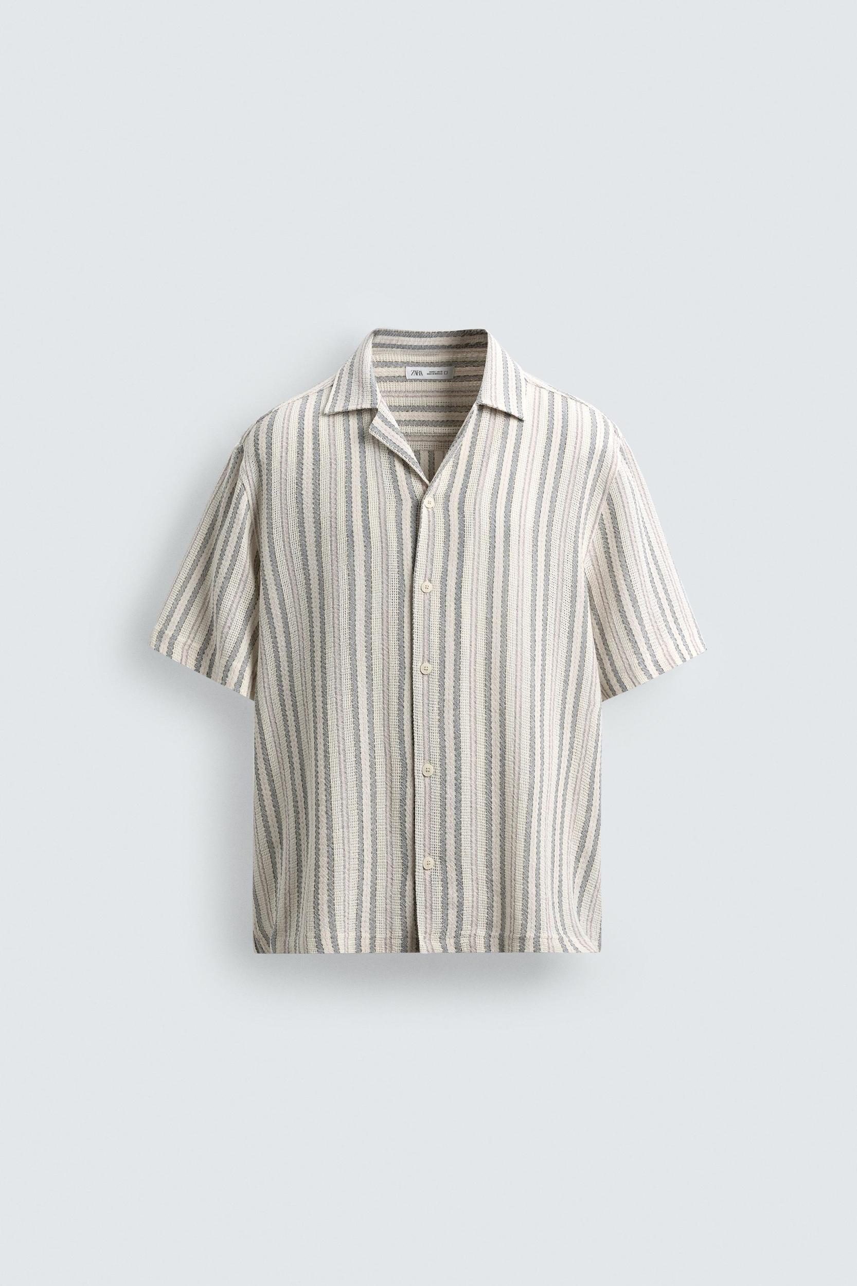 GEOMETRIC JACQUARD SHIRT Product Image