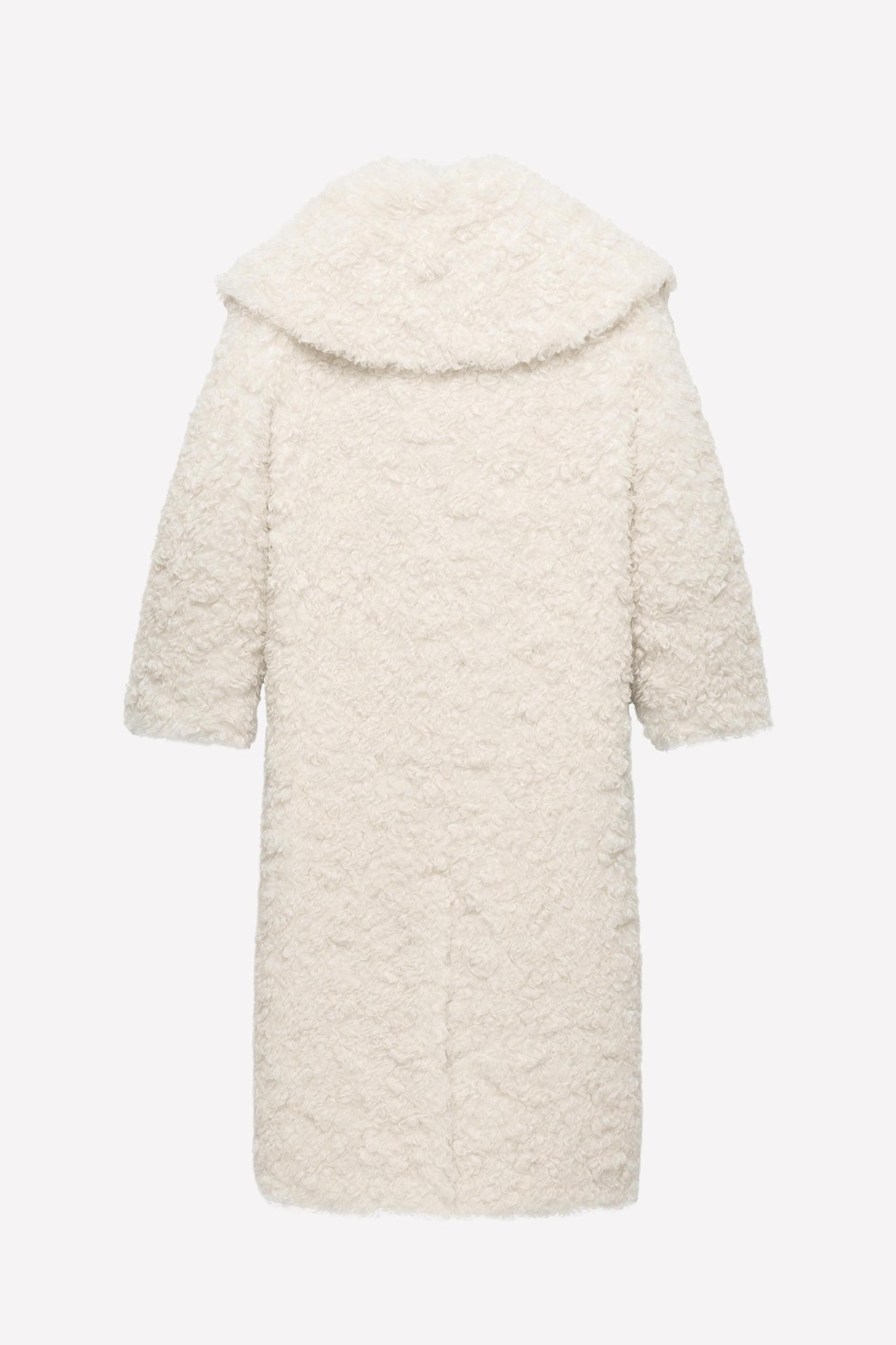 LUDOVIC DE SAINT SERNIN x ZARA FLEECE COAT Product Image