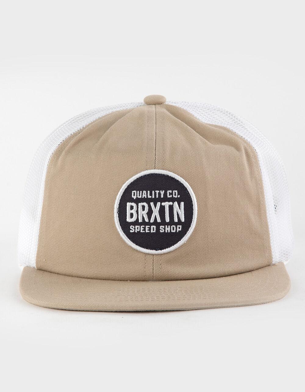 BRIXTON Gateway NetPlus® Trucker Hat - TAN Product Image