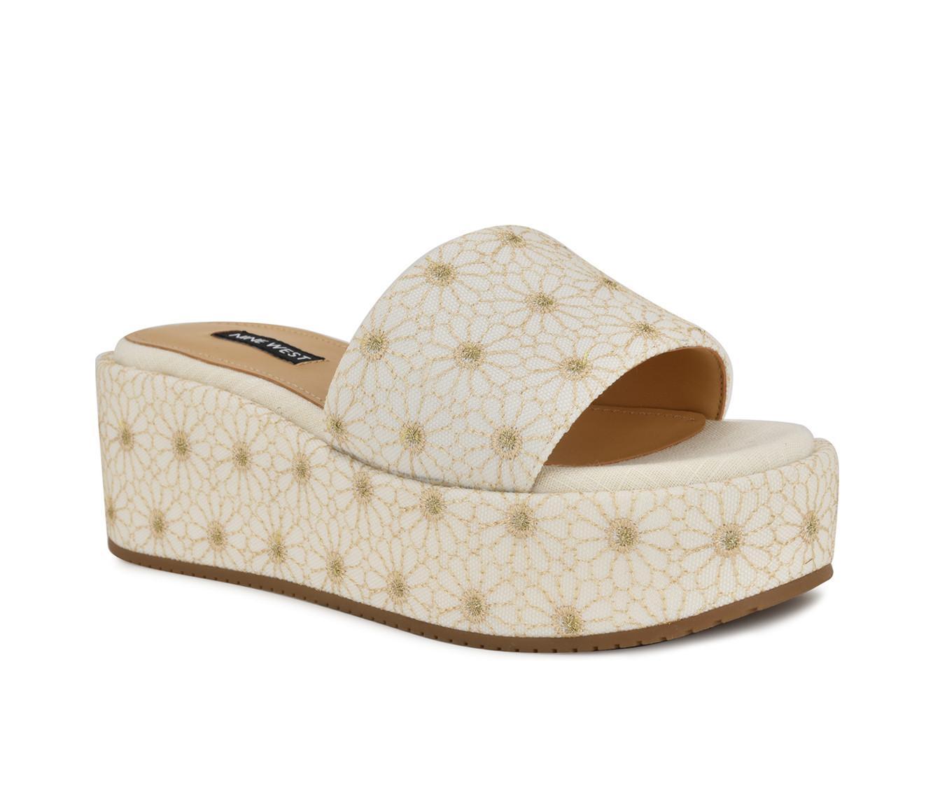 Women's Nine West Copen Platform Wedge Sandals Product Image