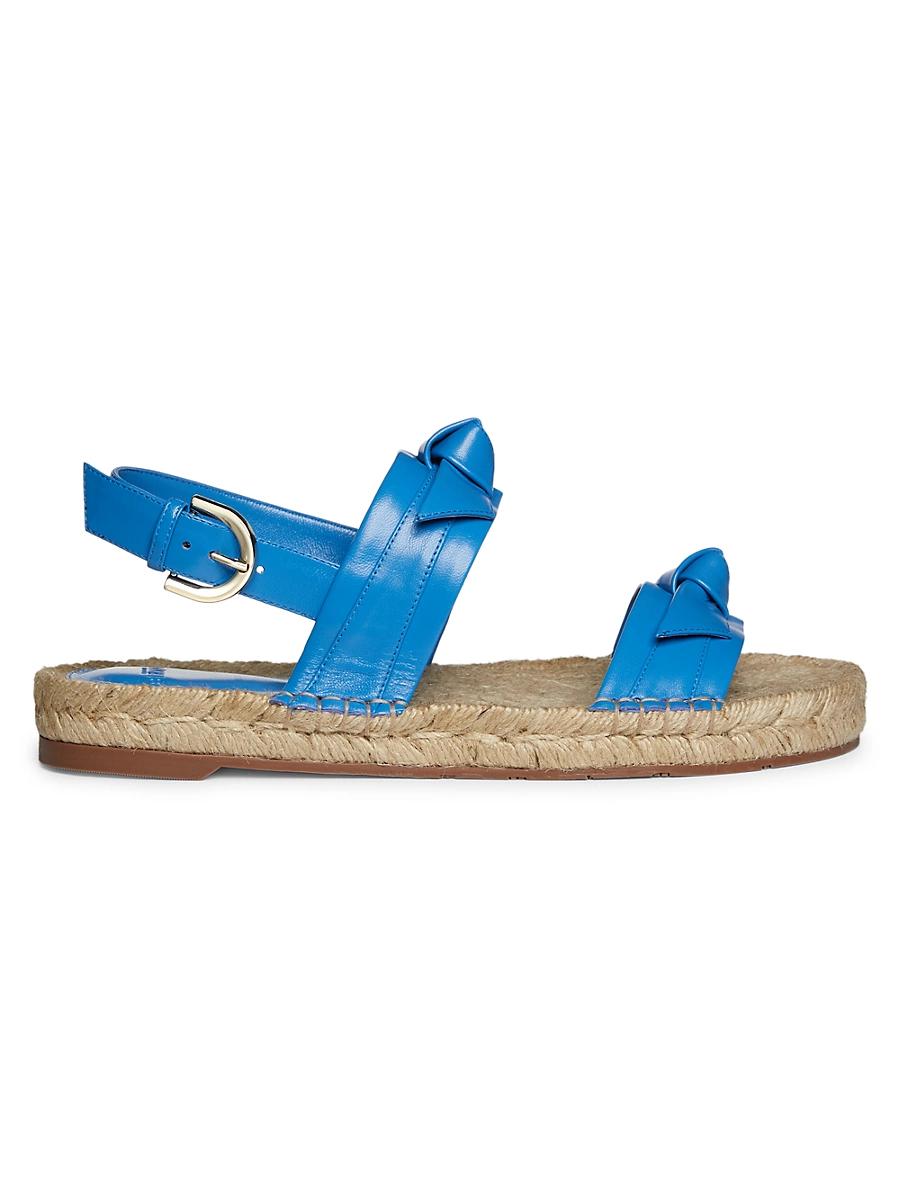 Womens Clarita Leather Espadrille Sandals Product Image