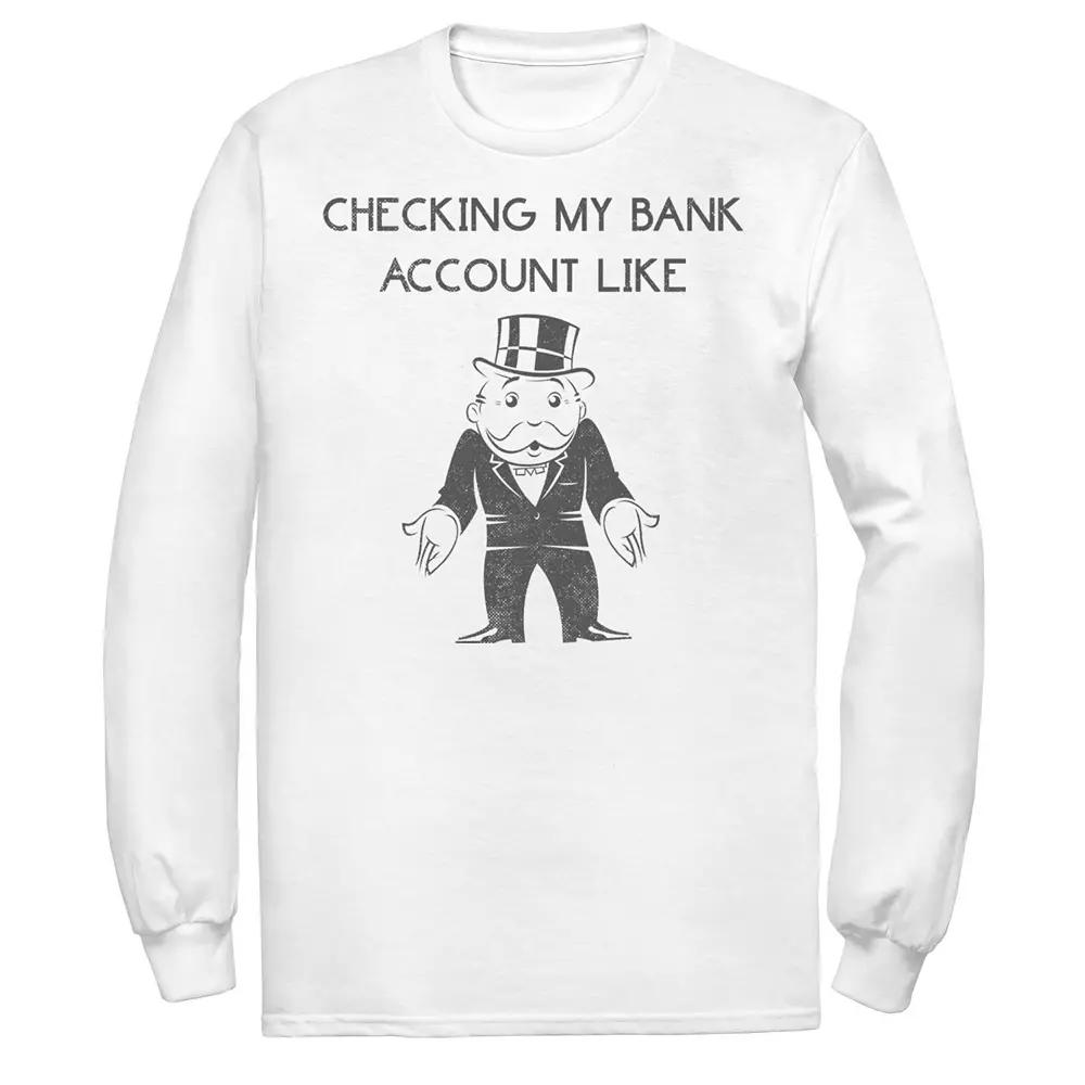 Men's Monopoly Checking My Bank Account Like Tee,  Product Image