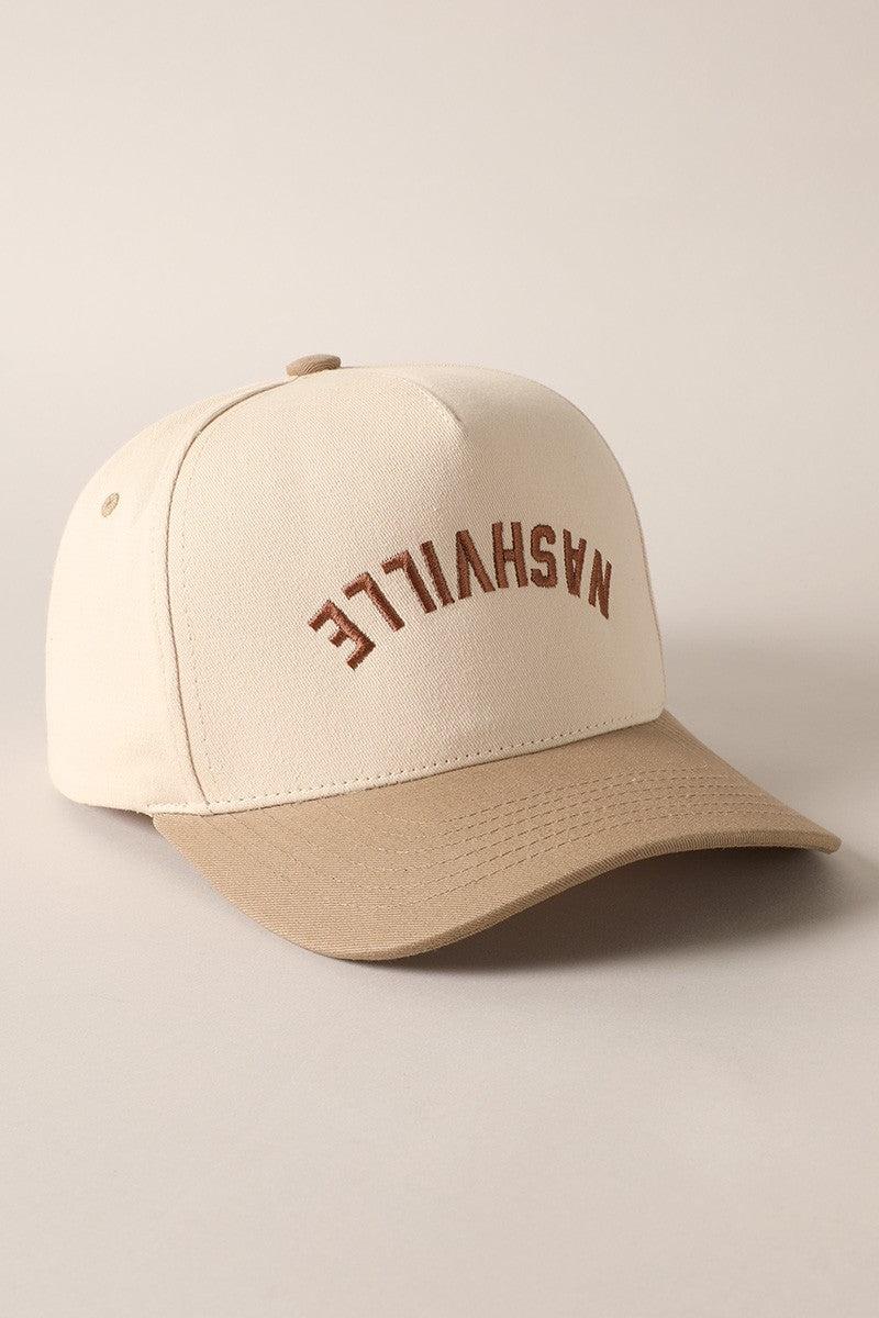 Nashville Upside Down Trucker Baseball Cap Product Image