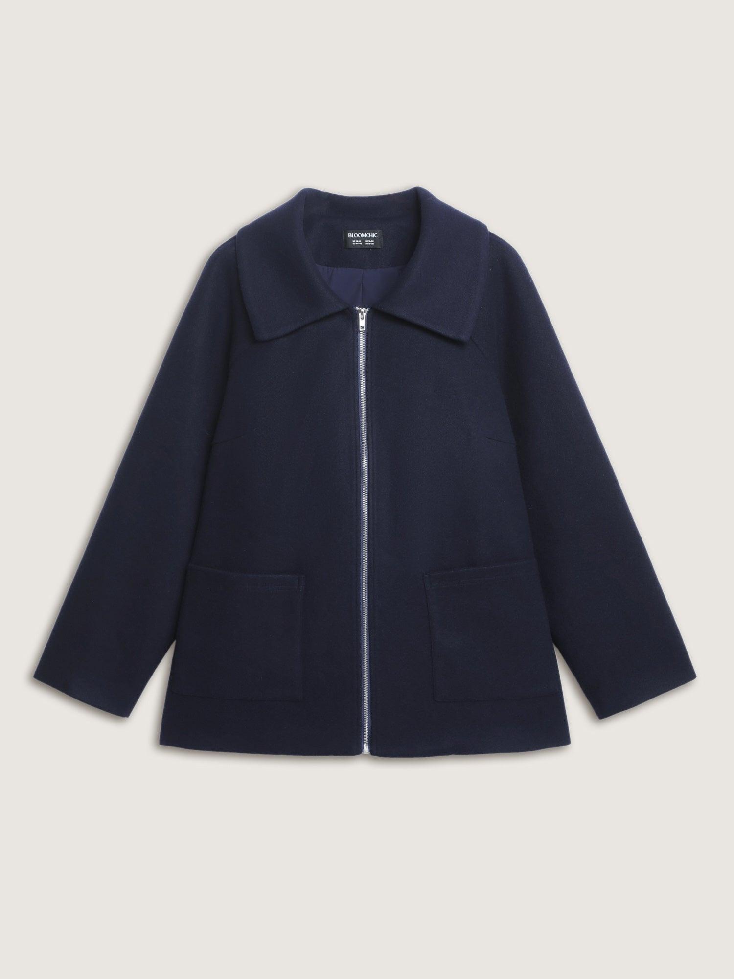 Indigo Herringbone Denim Kyoto Work Jacket Product Image
