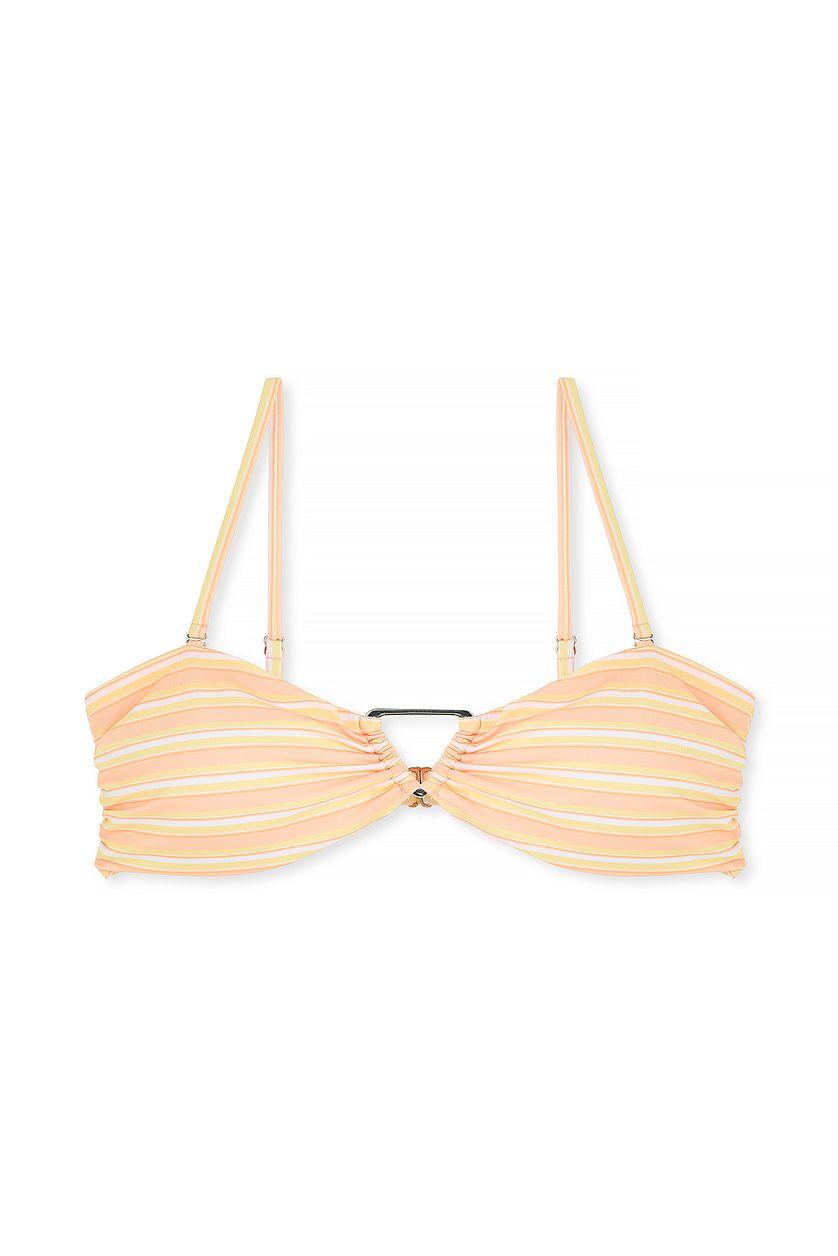 Triangle Detail Bandeau Bikini Top Product Image