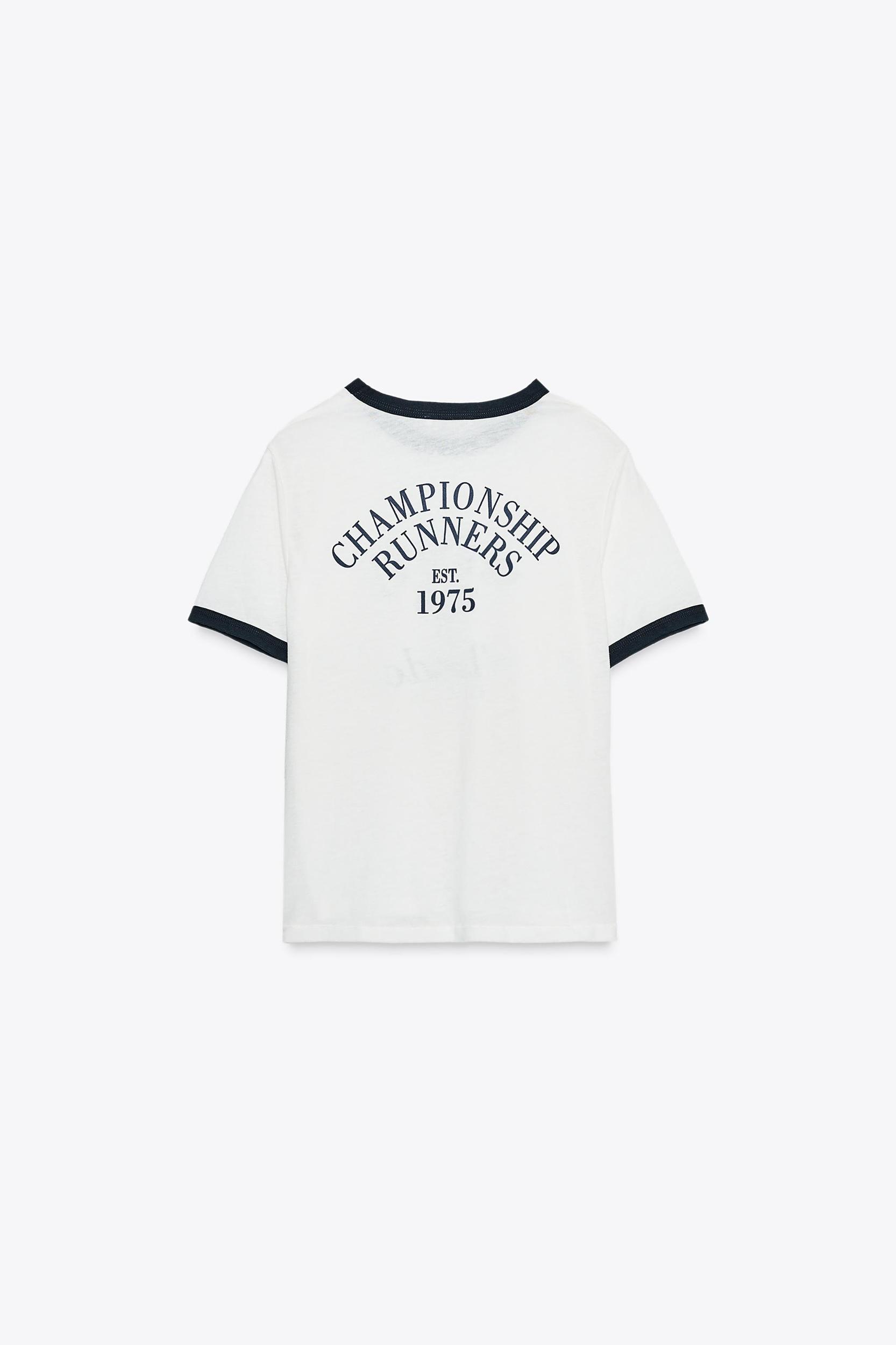 FLAMÉ TEXT T-SHIRT Product Image