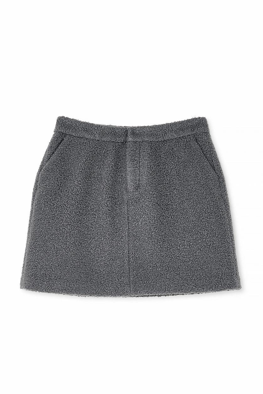 Structured High Waist Mini Skirt Product Image