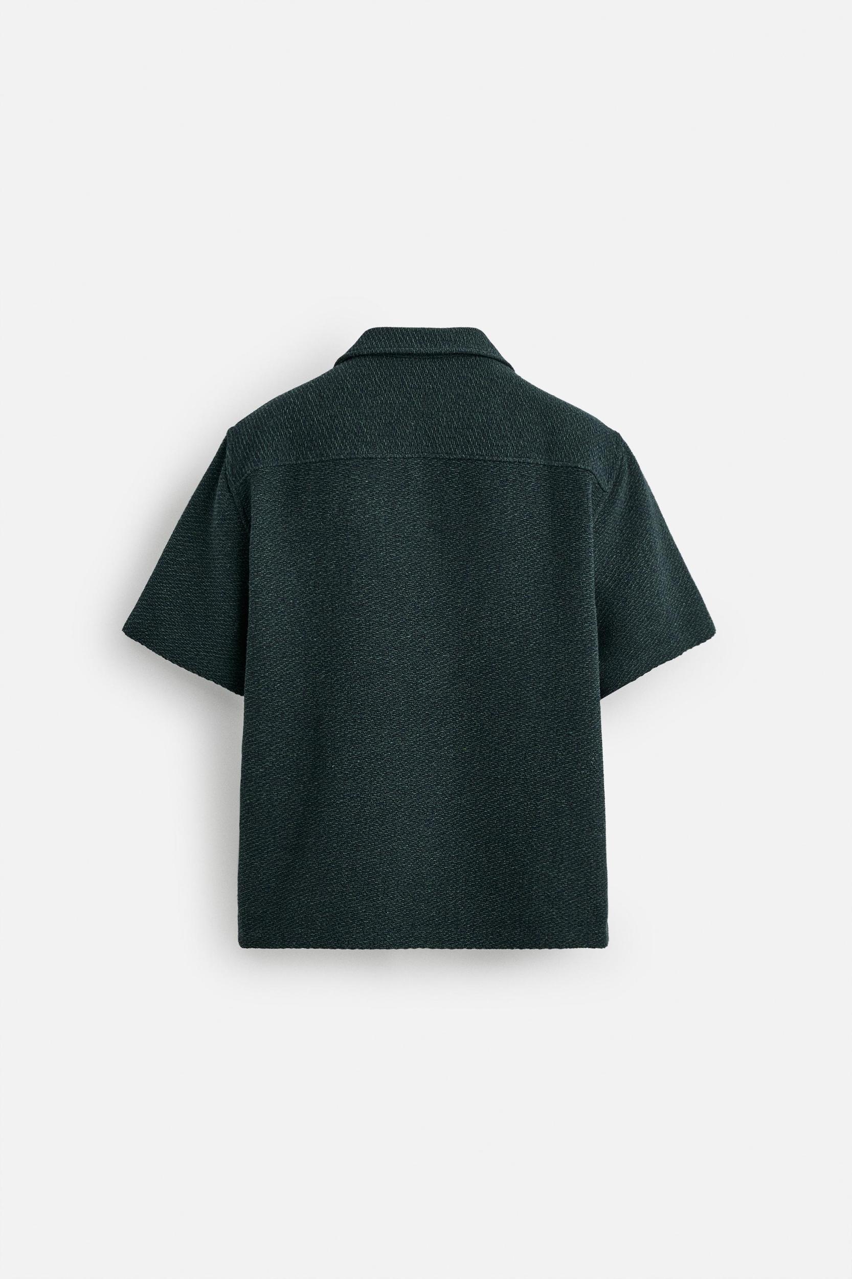 RELAXED FIT TEXTURED SHIRT Product Image