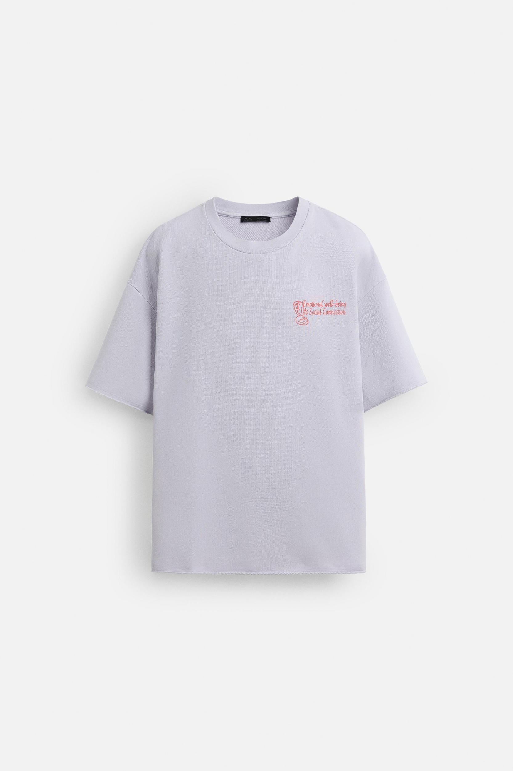 TEXT WASHED SWEATSHIRT Product Image