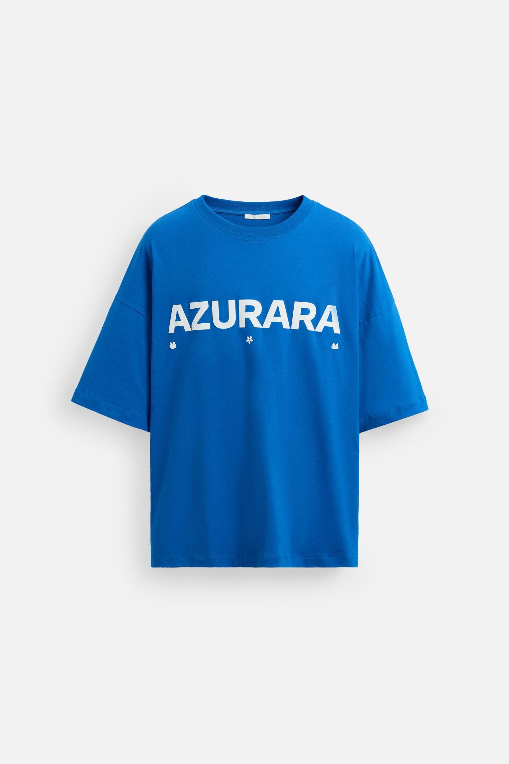 TEXT PRINT T-SHIRT Product Image