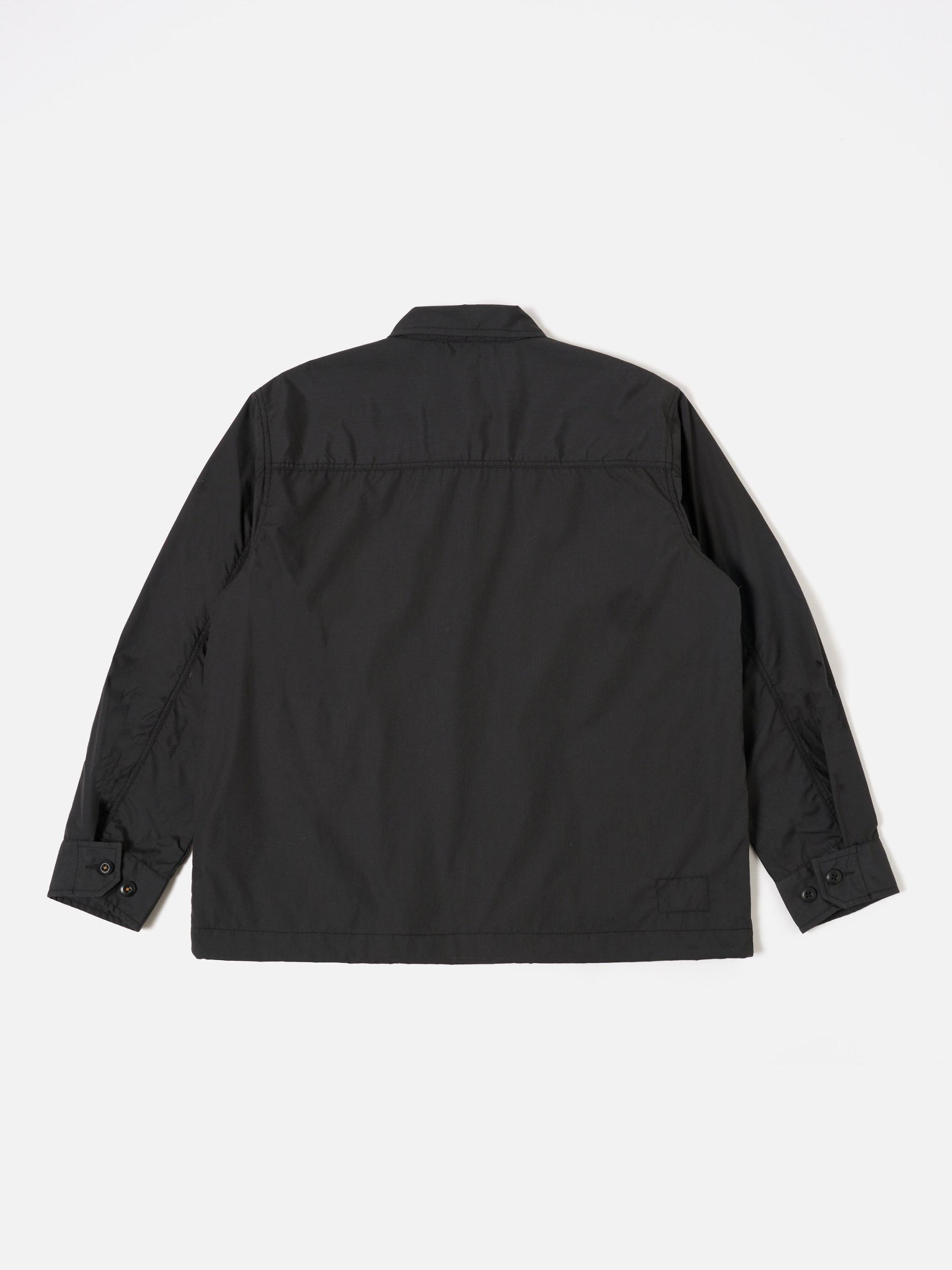 Black Recycled Polytech Parachute Field Jacket Product Image