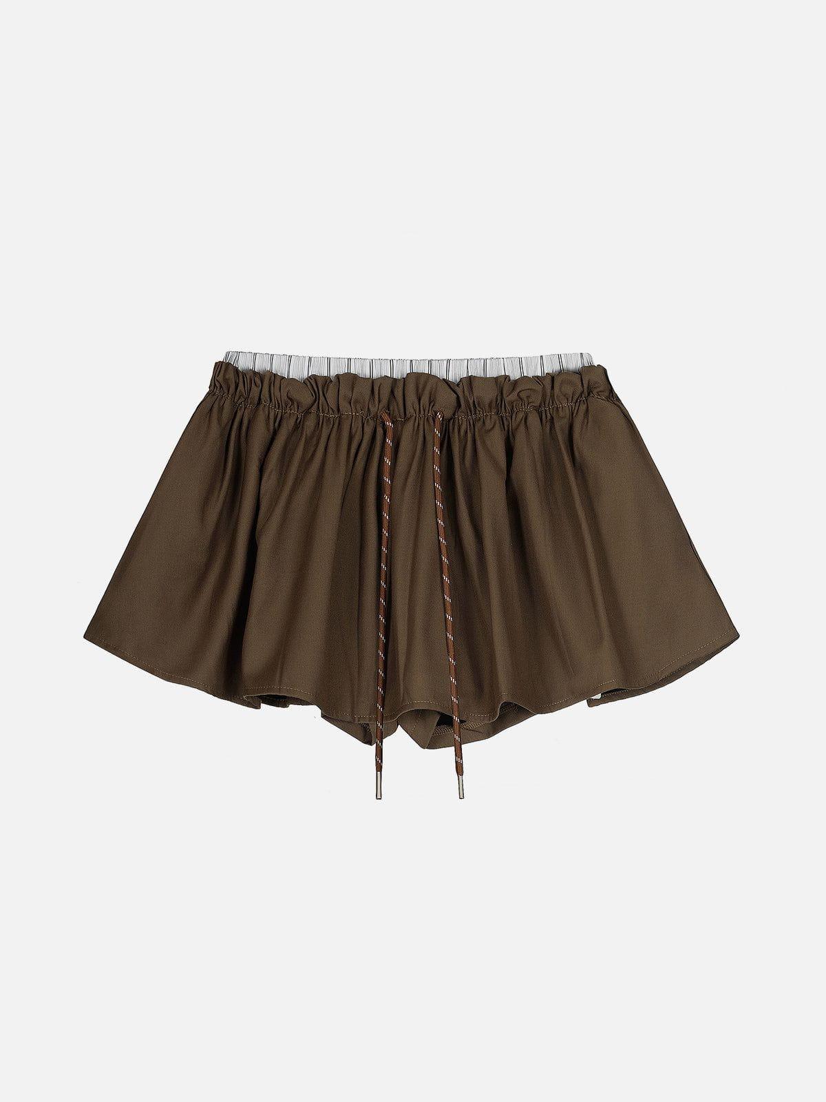 Aelfric Eden Double Waist Micro Mini Skirt Female Product Image