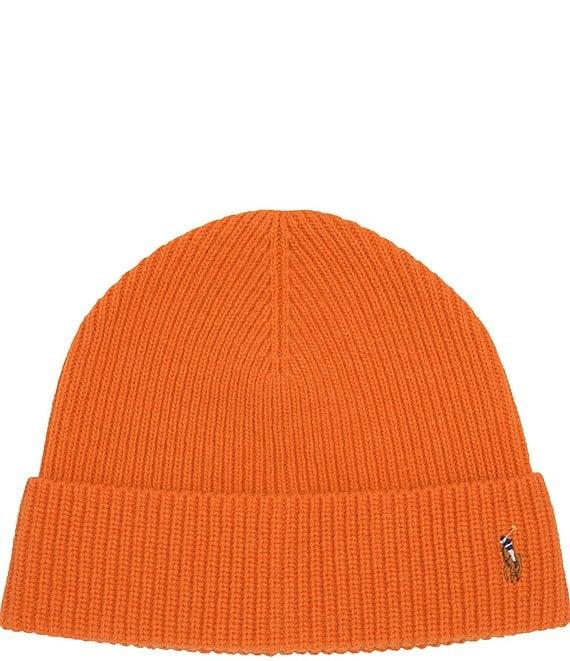 Polo Ralph Lauren Signature Cuff Wool Blend Beanie Product Image
