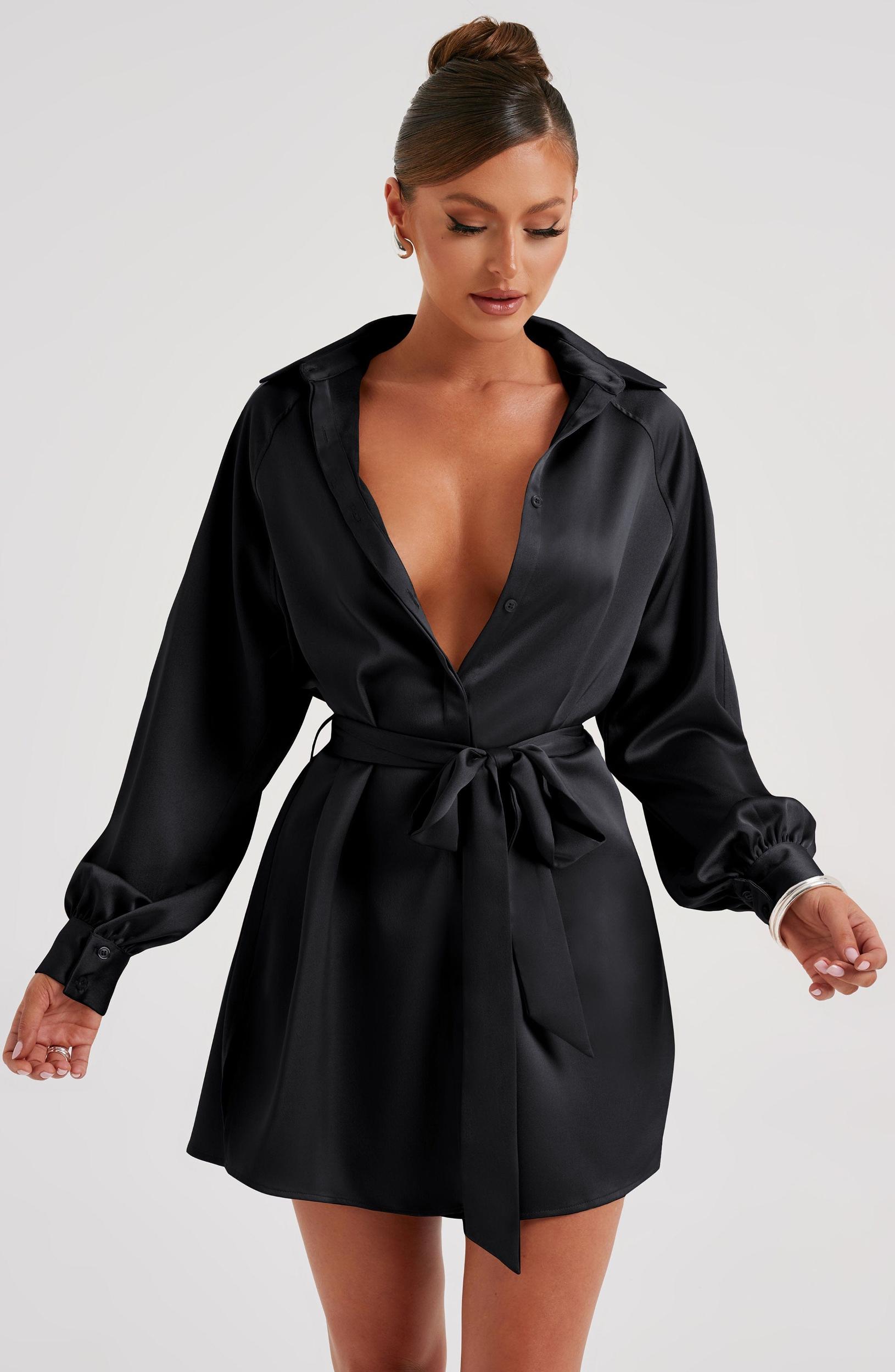 Kara Mini Dress - Black Product Image
