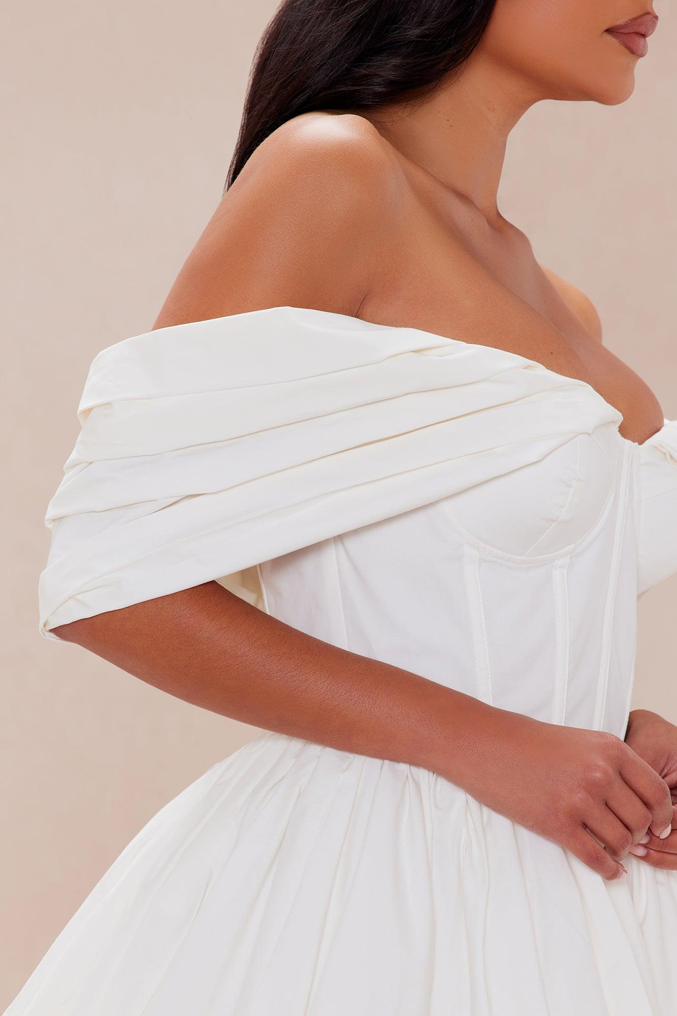 Maribelle Mini Dress - Off White Product Image