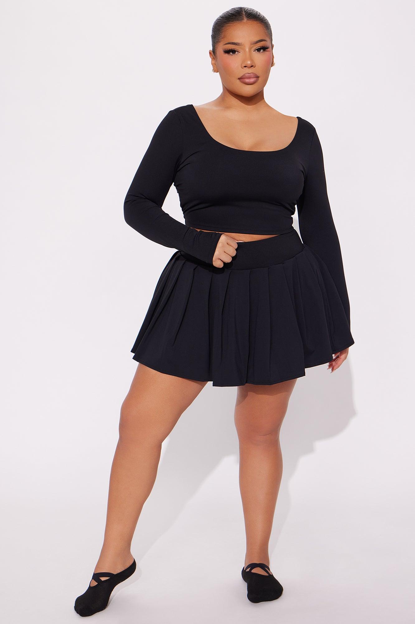 Got That Glow Active Top - Black Product Image