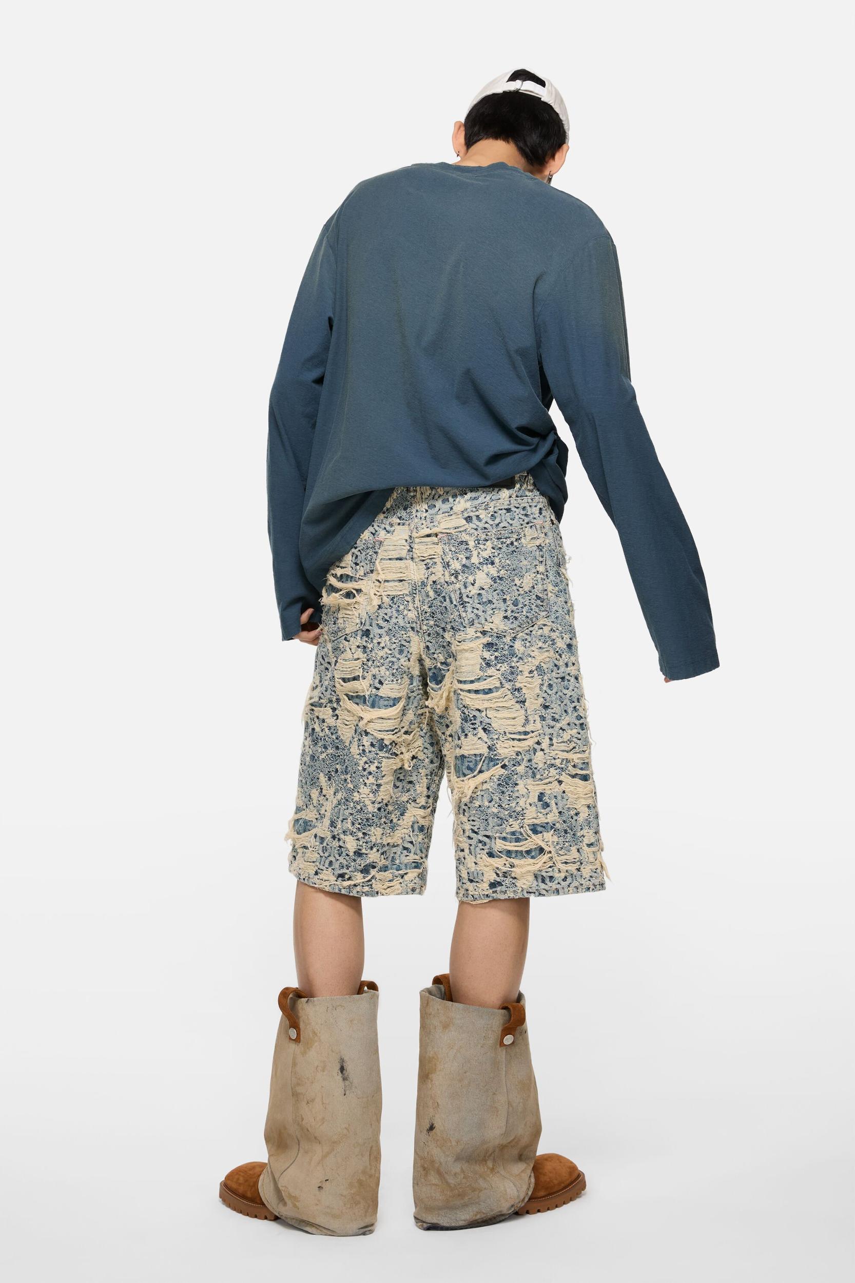 Denim shorts - Loose fit Product Image