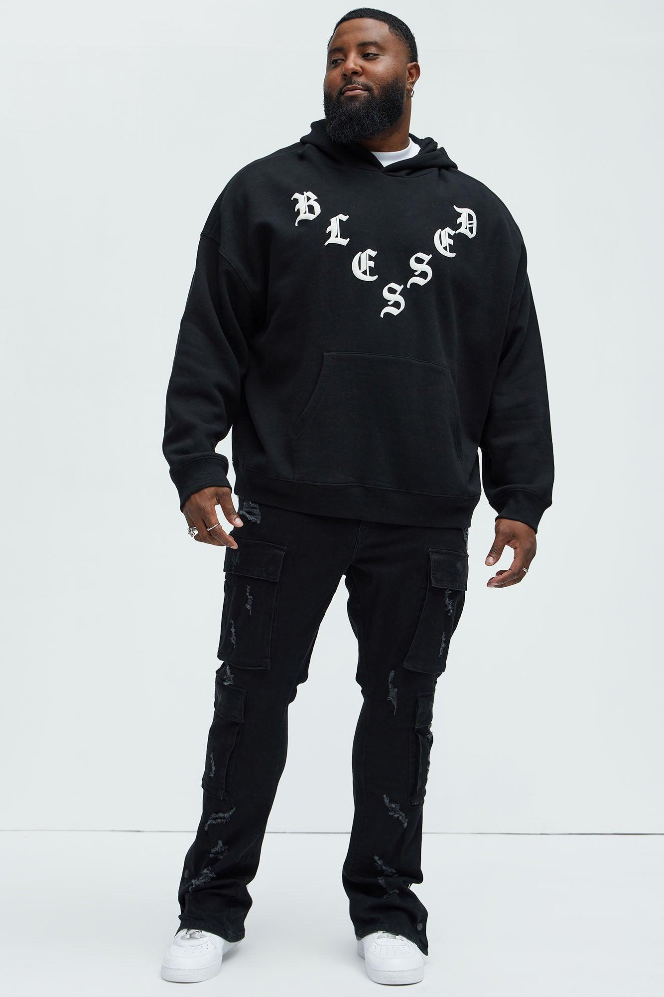 On The Set Stacked Skinny Snap Flare Jeans - Black Product Image