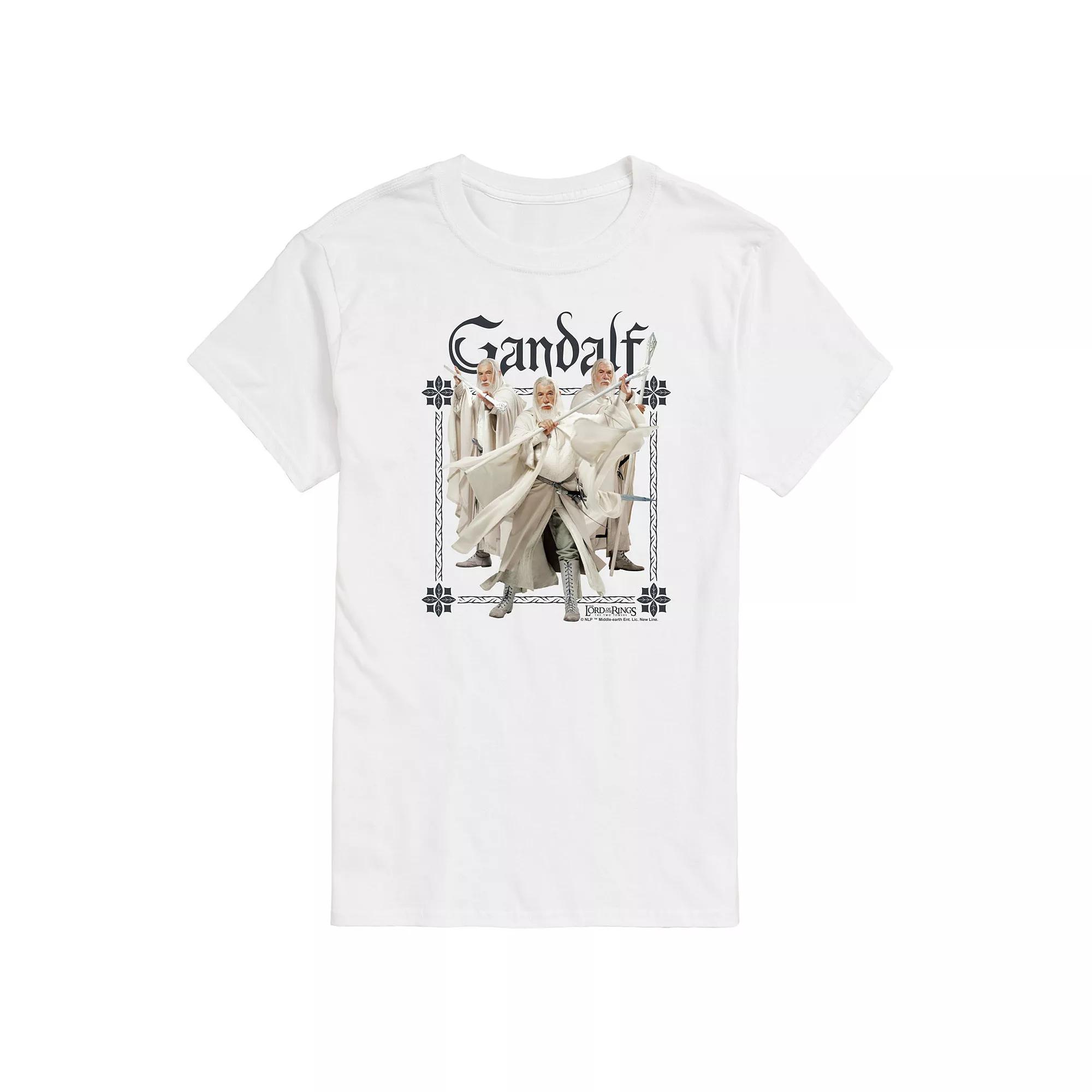 Men's The Lord Of The Rings Gandalf The White Graphic Tee,  Product Image