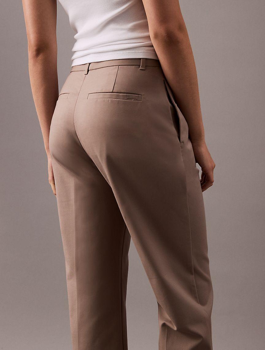 Cotton Stretch Straight Fit Chino Pants Product Image
