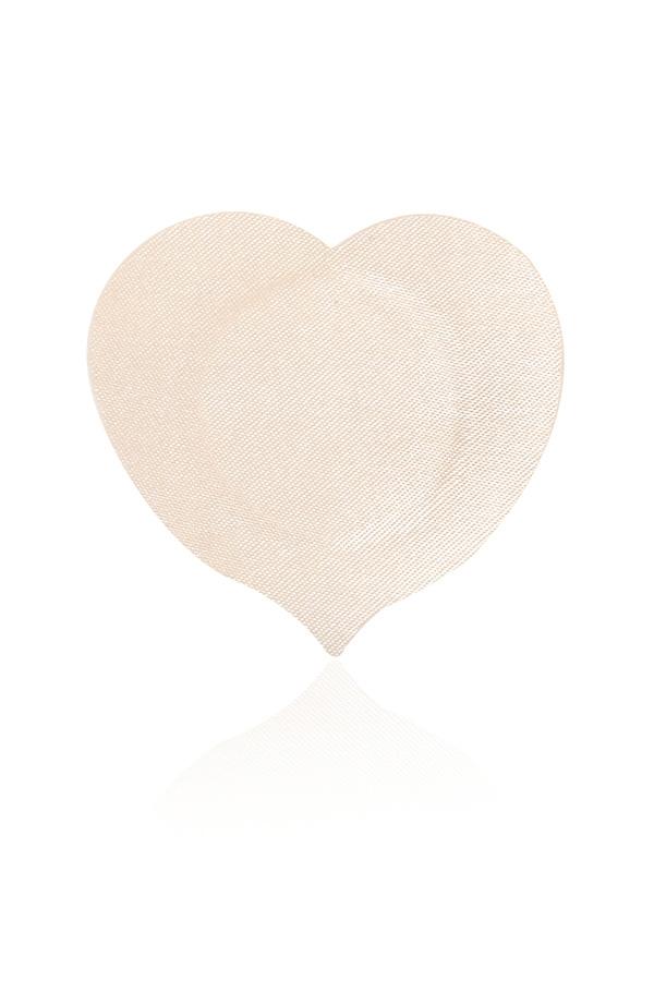  set of 4 beige heart shape nipple covers Product Image
