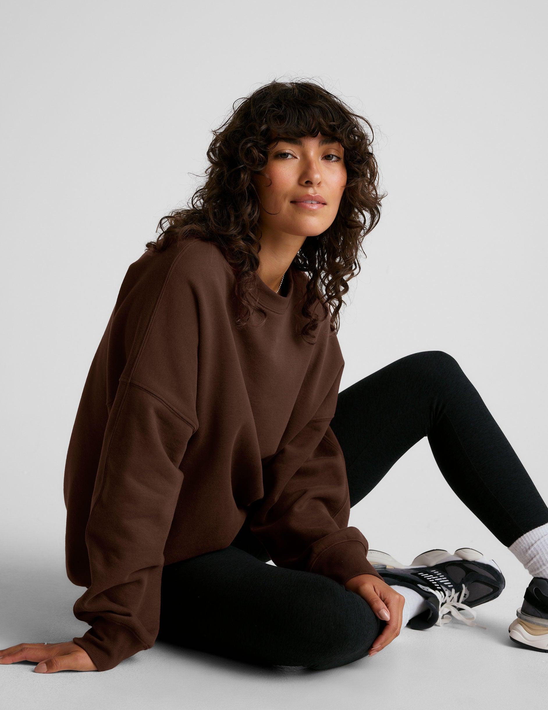 LuxeFleece Oversized Sweatshirt Product Image
