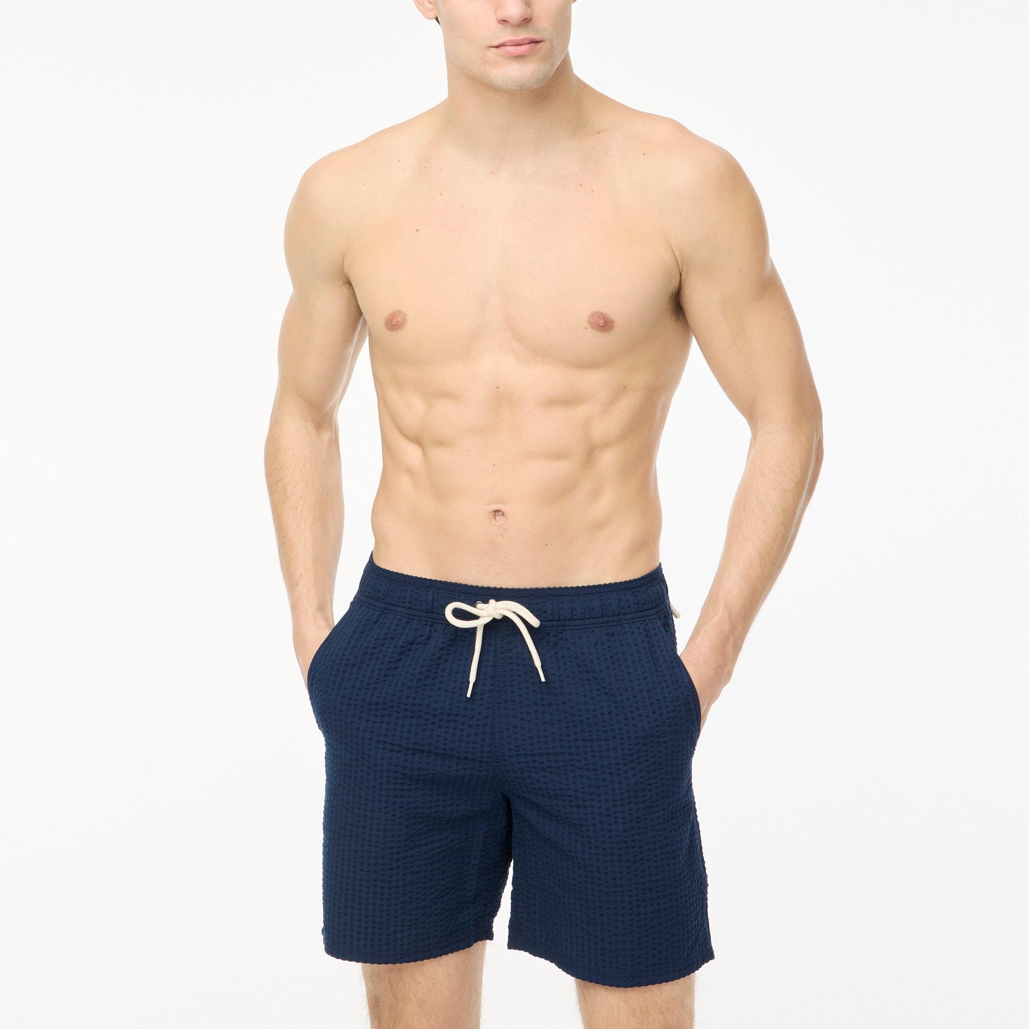 Seersucker 7" swim trunk Product Image