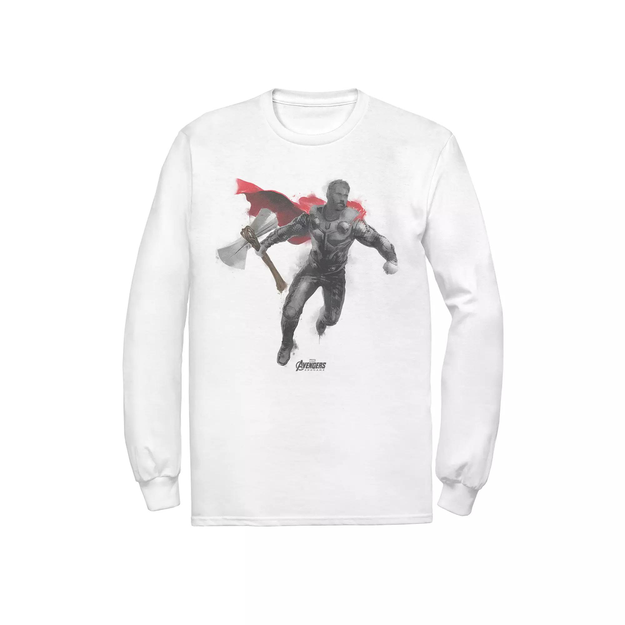 Men's Avengers Endgame Thor Pullover, Size: Medium, White Product Image
