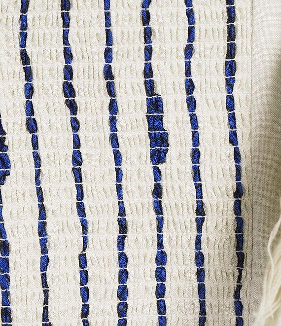 Antonio Melani Lisa Rope Print Square Neck Sleeveless Coordinating Blouse Product Image