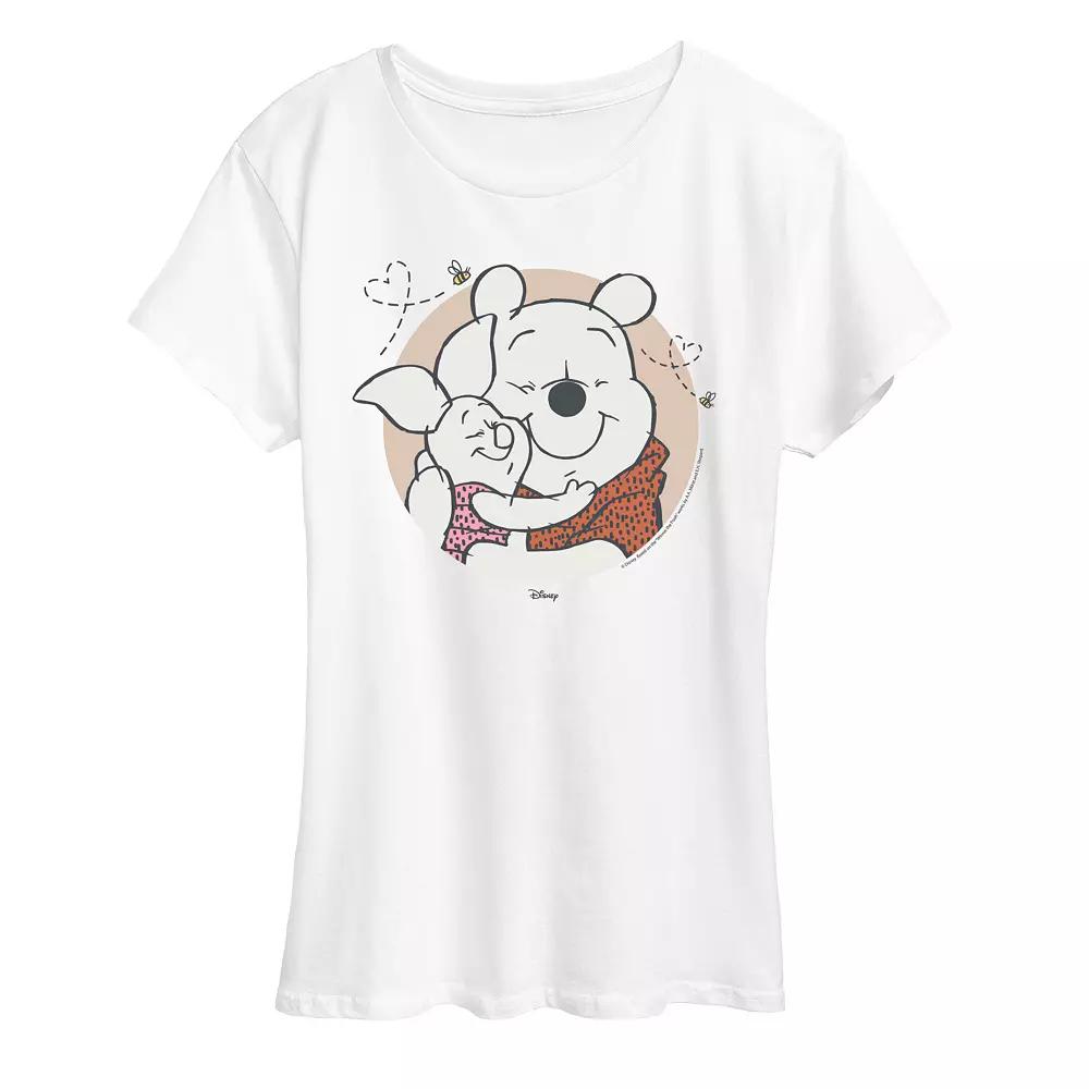 Disney's Winnie The Pooh Women's Hug Graphic Tee,  Product Image