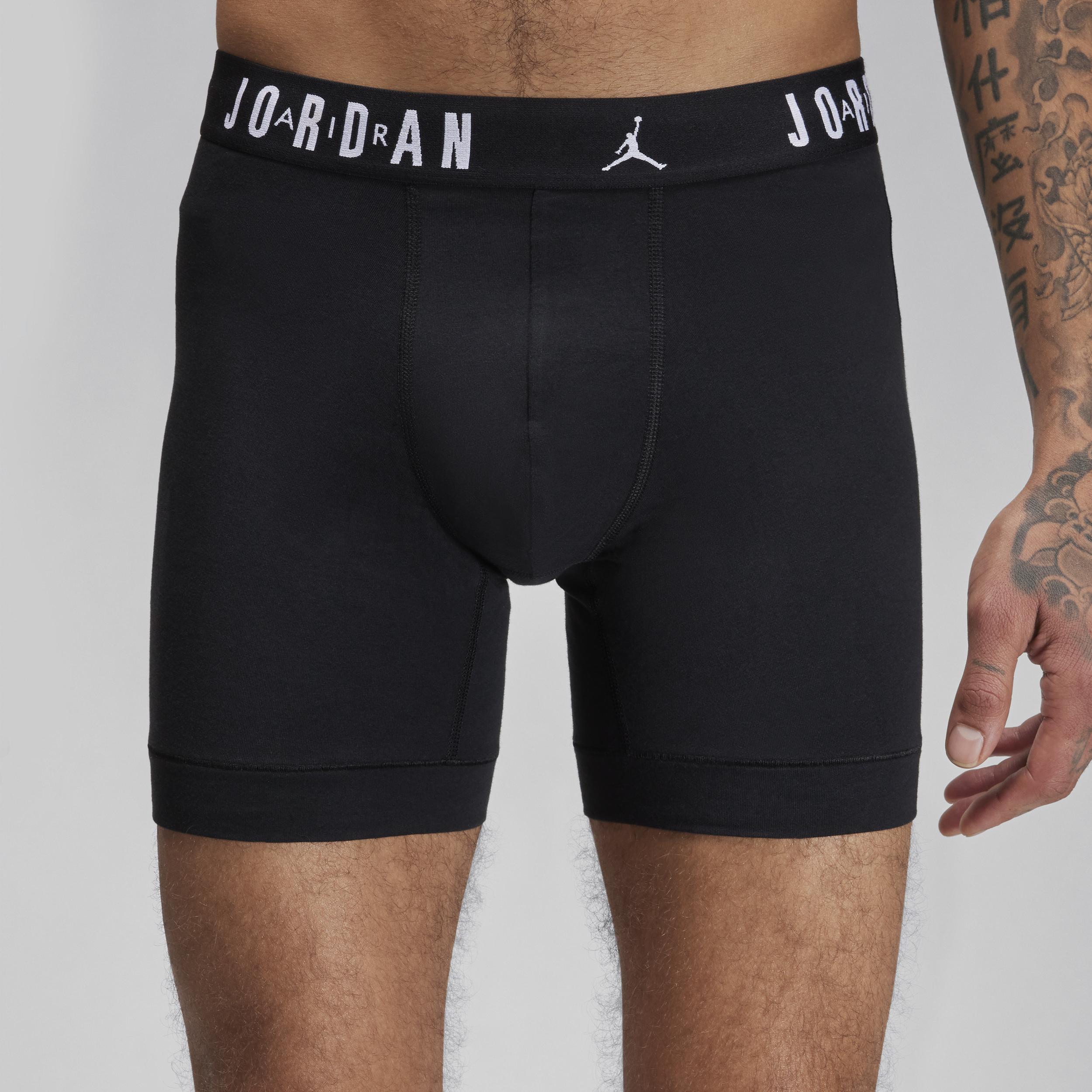 Mens Jordan Flight Cotton Core Boxer Briefs (3-Pack) | JM0622-H24 Product Image