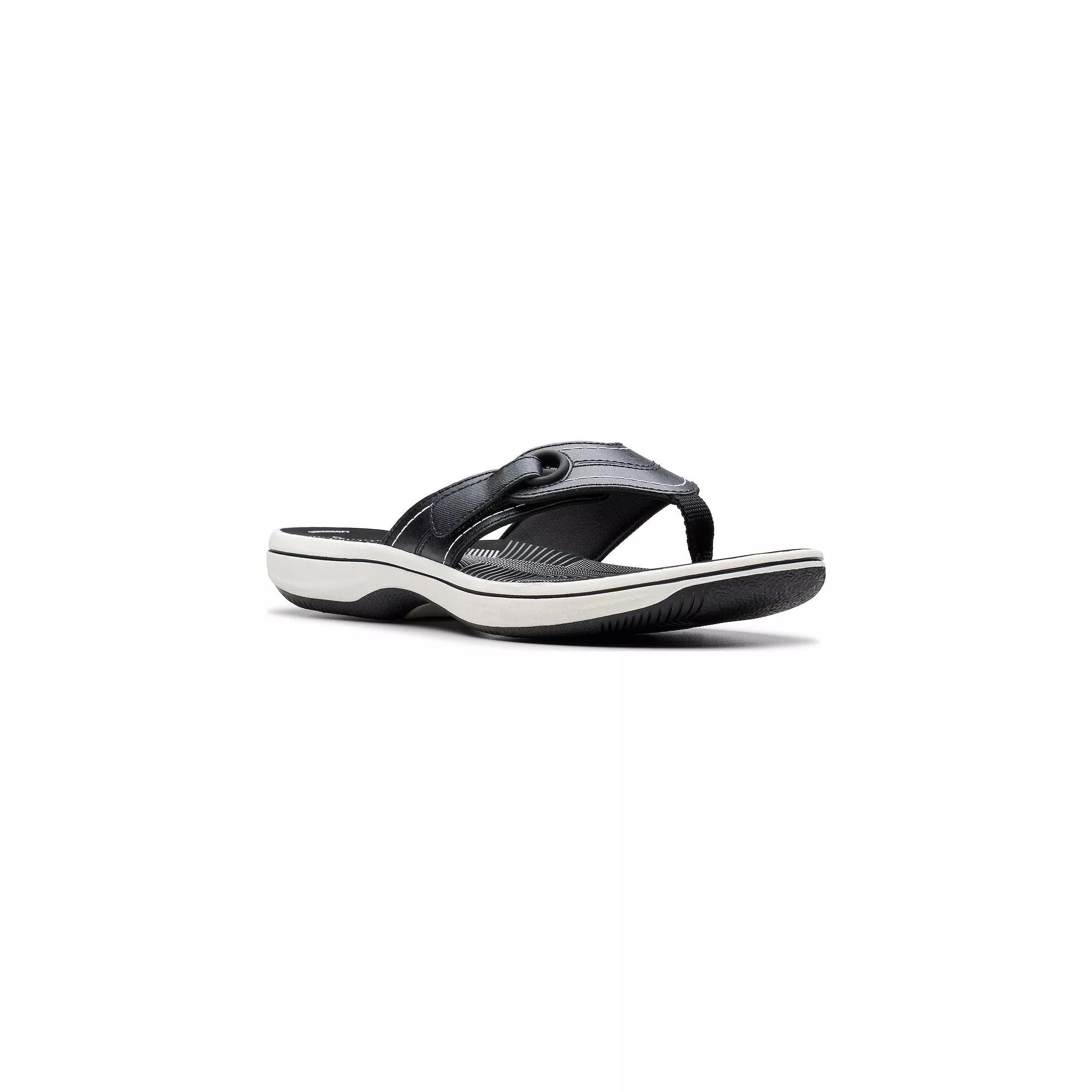 Clarks Womens Breeze Reyna Flip Flop Sandal Product Image