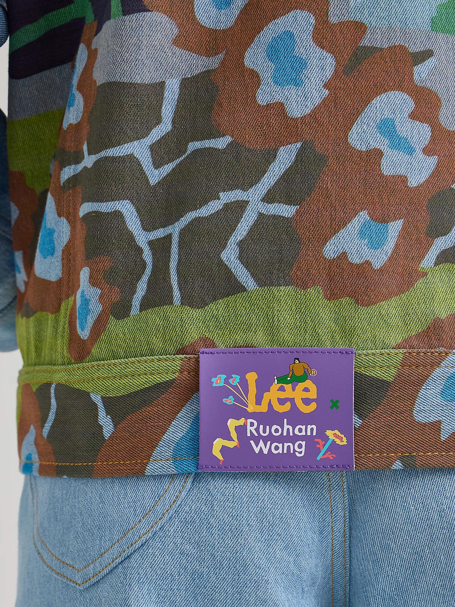 Women's Lee® x Ruohan Wang Rose Garden Print Denim Rider™ Jacket | Women's Jackets & Outerwear | Lee® Product Image