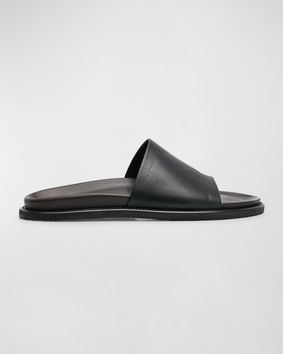Mens Palma Leather Slide Sandals Product Image