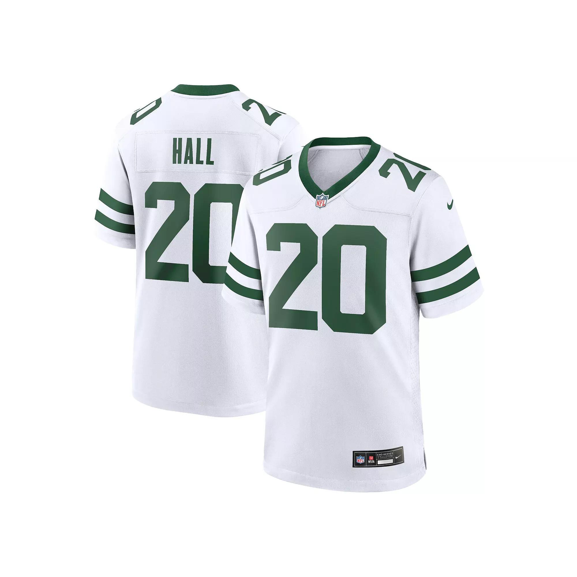 Breece Hall New York Jets Nike Men's NFL Game Football Jersey Product Image