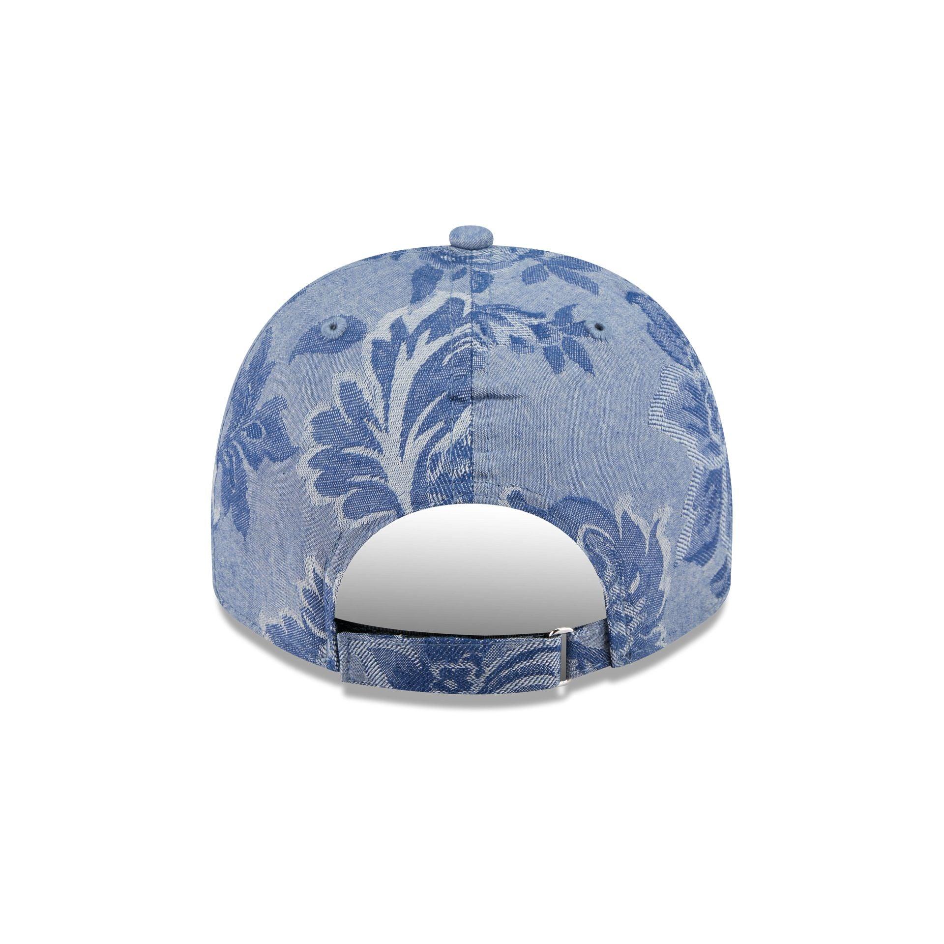 New Era Branded Sweep Rugby Denim Muted Indigo 9FORTY Adjustable Hat Male Product Image