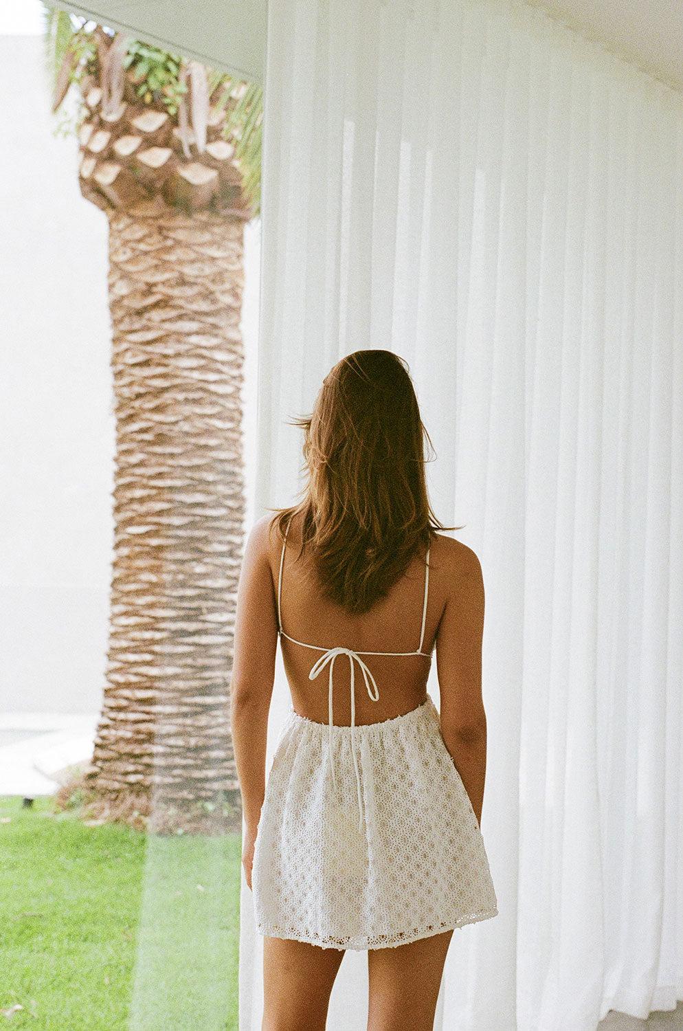 Toulouse Mini Dress - Lace Product Image