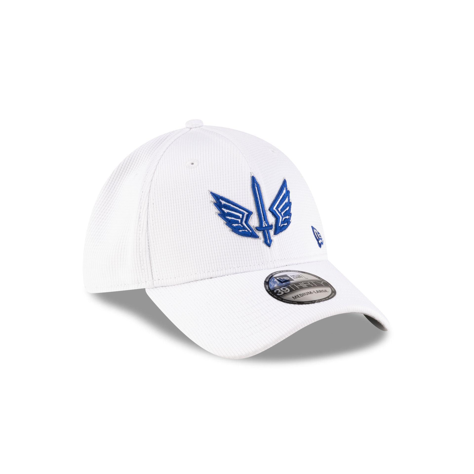 St. Louis Battlehawks White 39THIRTY Stretch Fit Hat Male Product Image