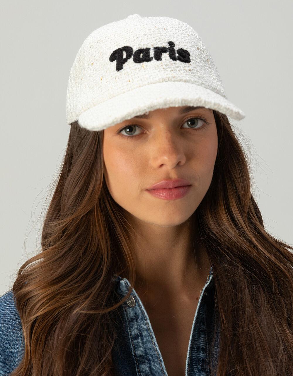 Paris Tweed Womens Dad Hat - IVORY Product Image