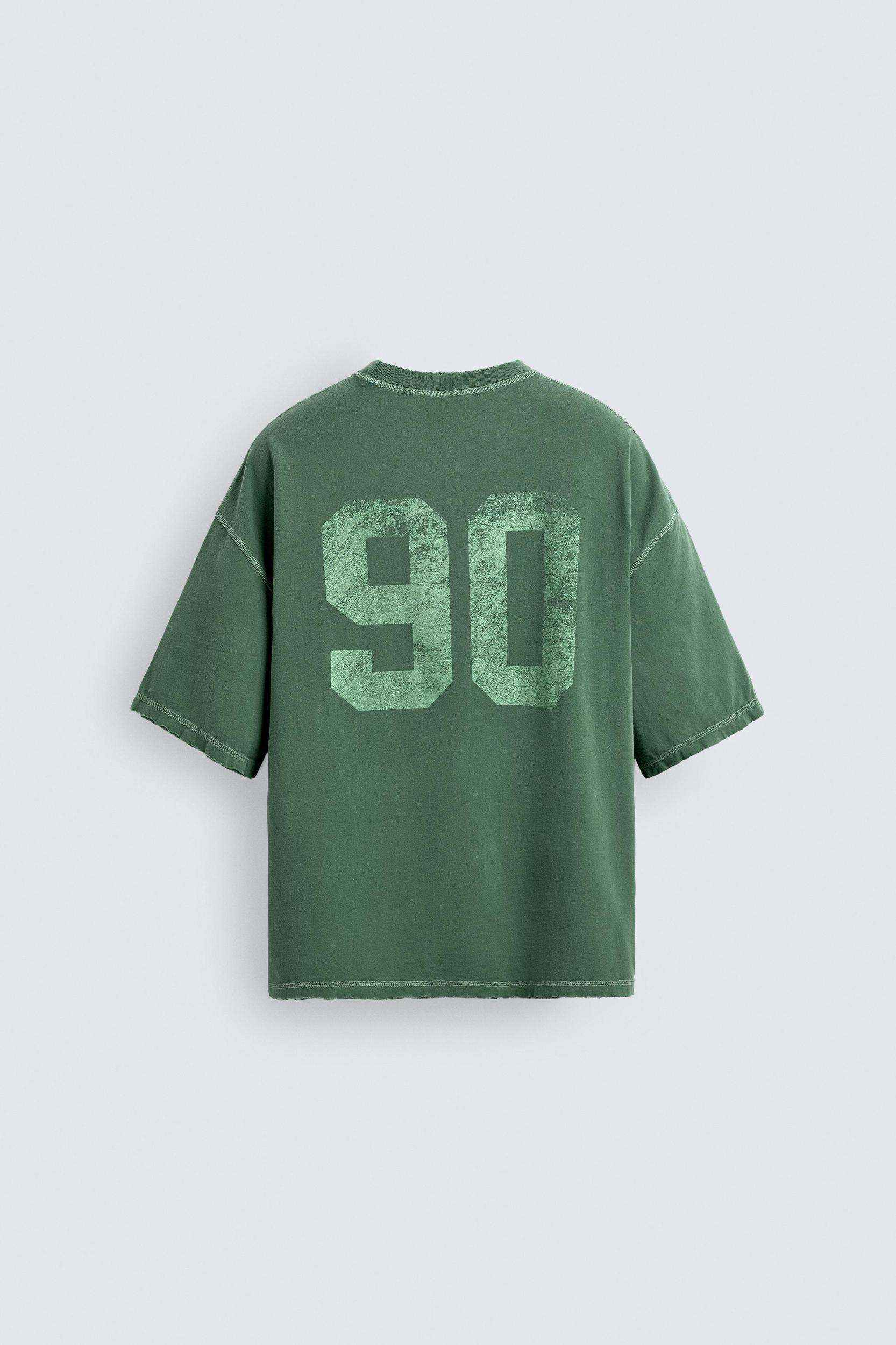 WASHED GRAPHIC BOXY FIT T-SHIRT Product Image