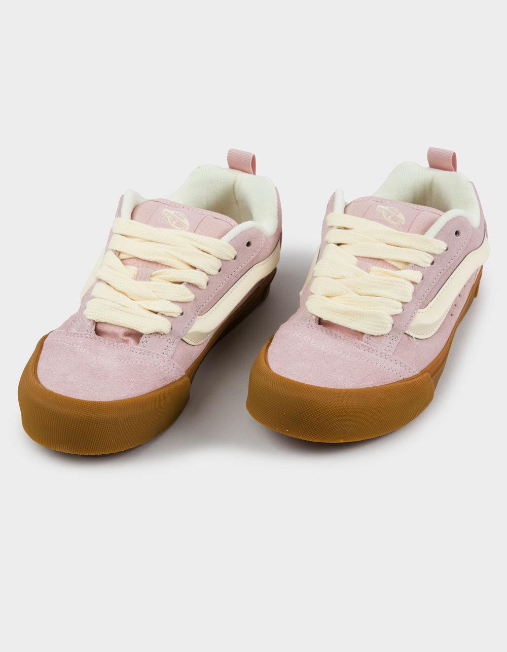 VANS Knu Skool Womens Shoes - LIGHT PINK Product Image