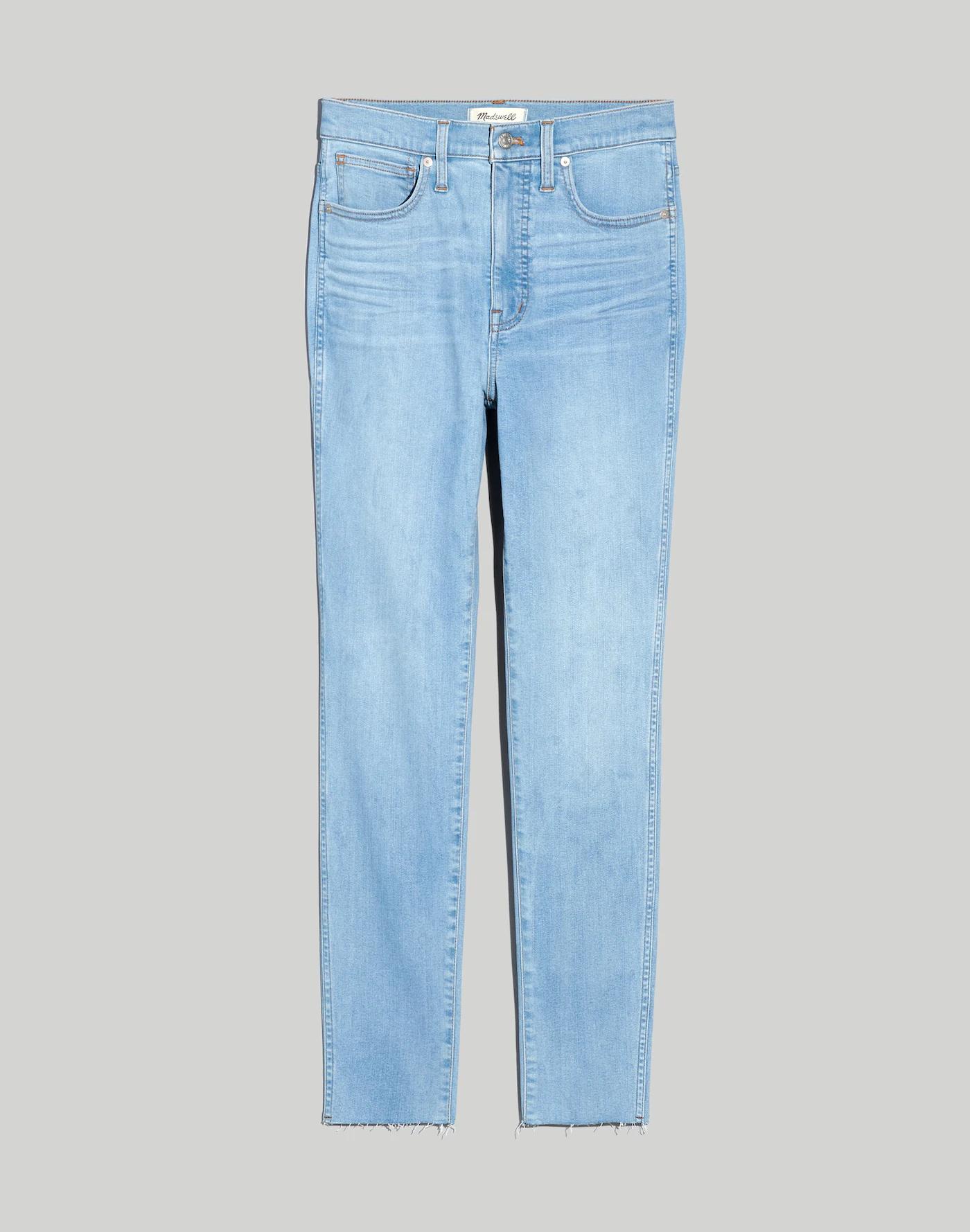 Plus 10" High-Rise Skinny Crop Jeans in Charlemont Wash Product Image