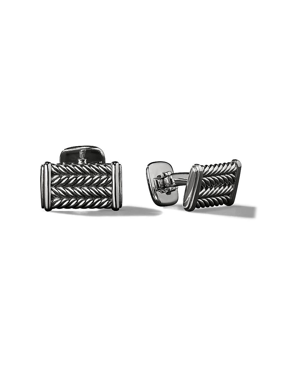 Mens Chevron Cuff Links Product Image