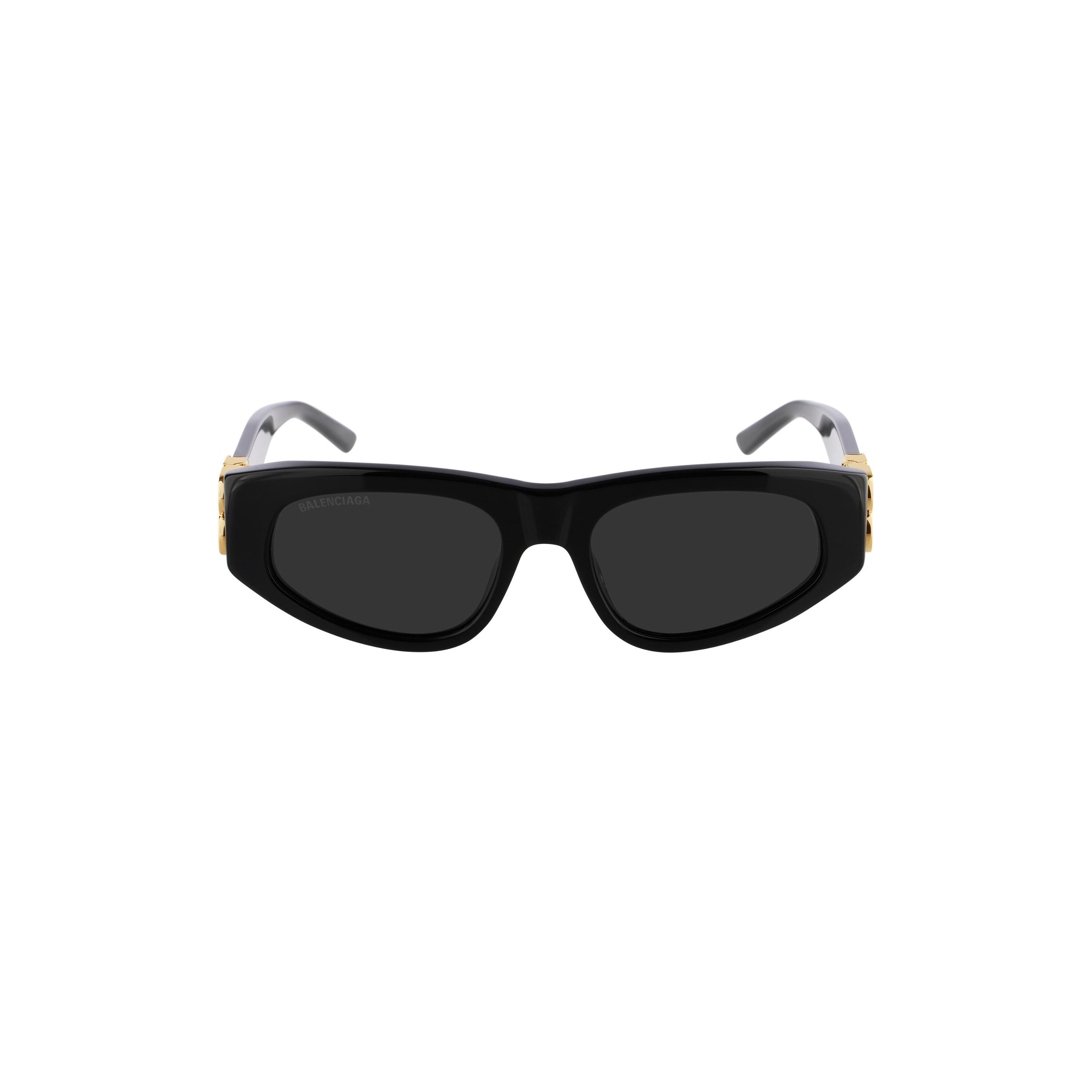 Dynasty D-frame Sunglasses in Black Product Image