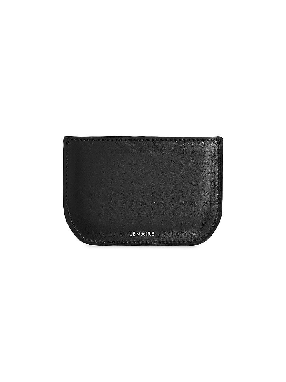Mens Embossed Leather Card Holder Product Image