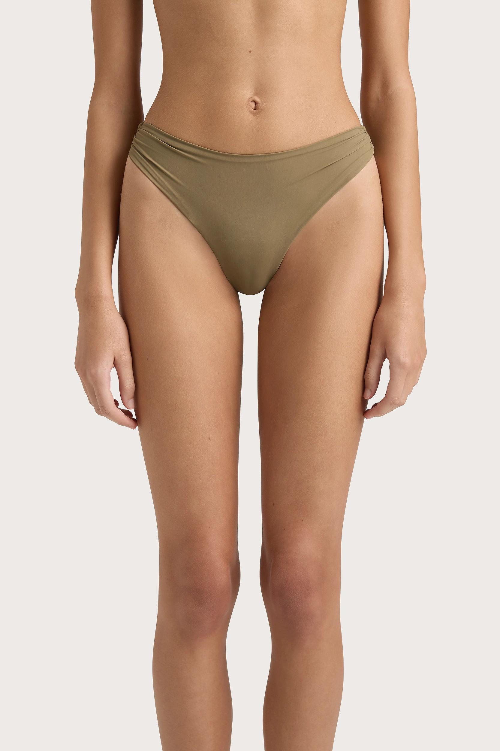 Sete Bikini Top Khaki - Final Sale Product Image