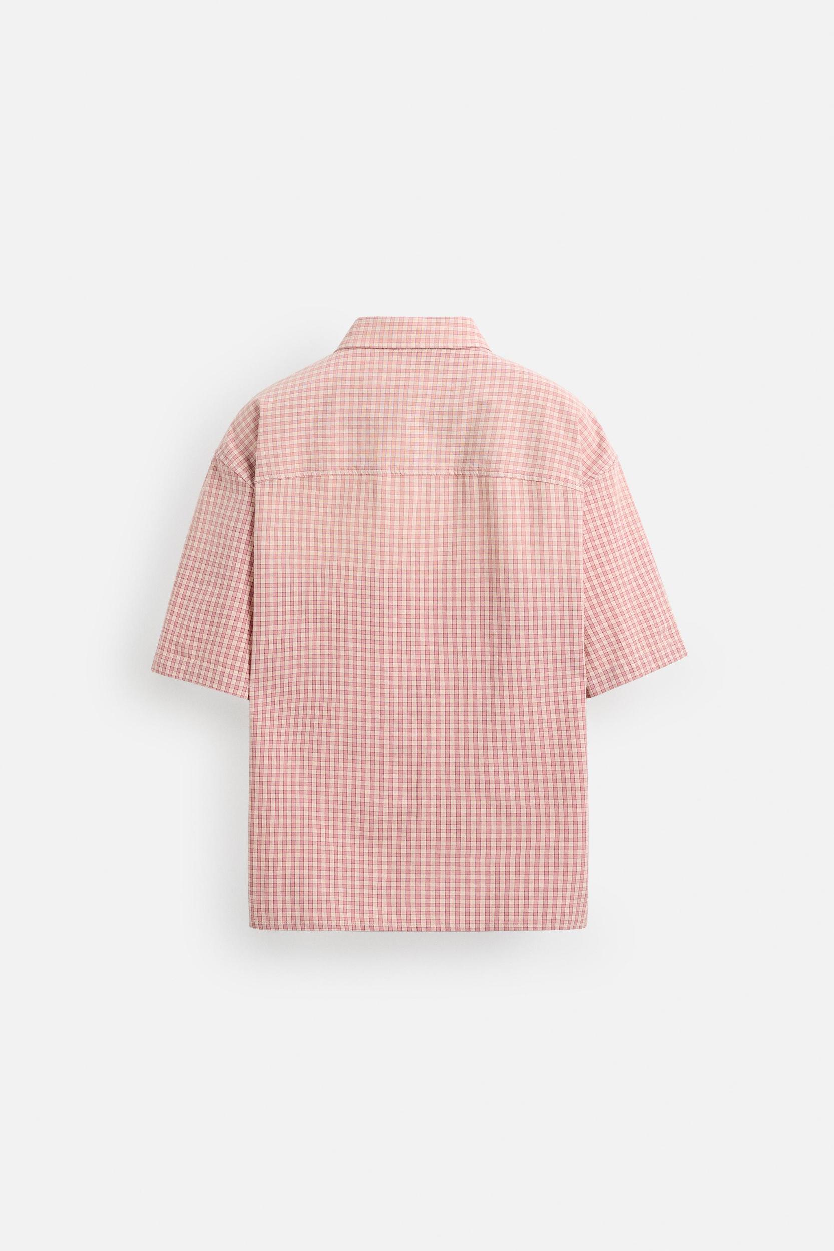 PLAID COTTON SHIRT Product Image