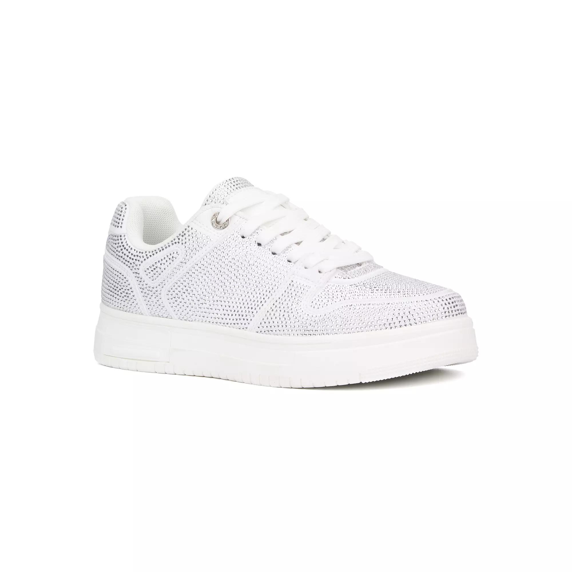 Olivia Miller Sunshine Women's Low Top Sneakers, Size: 7, White Product Image