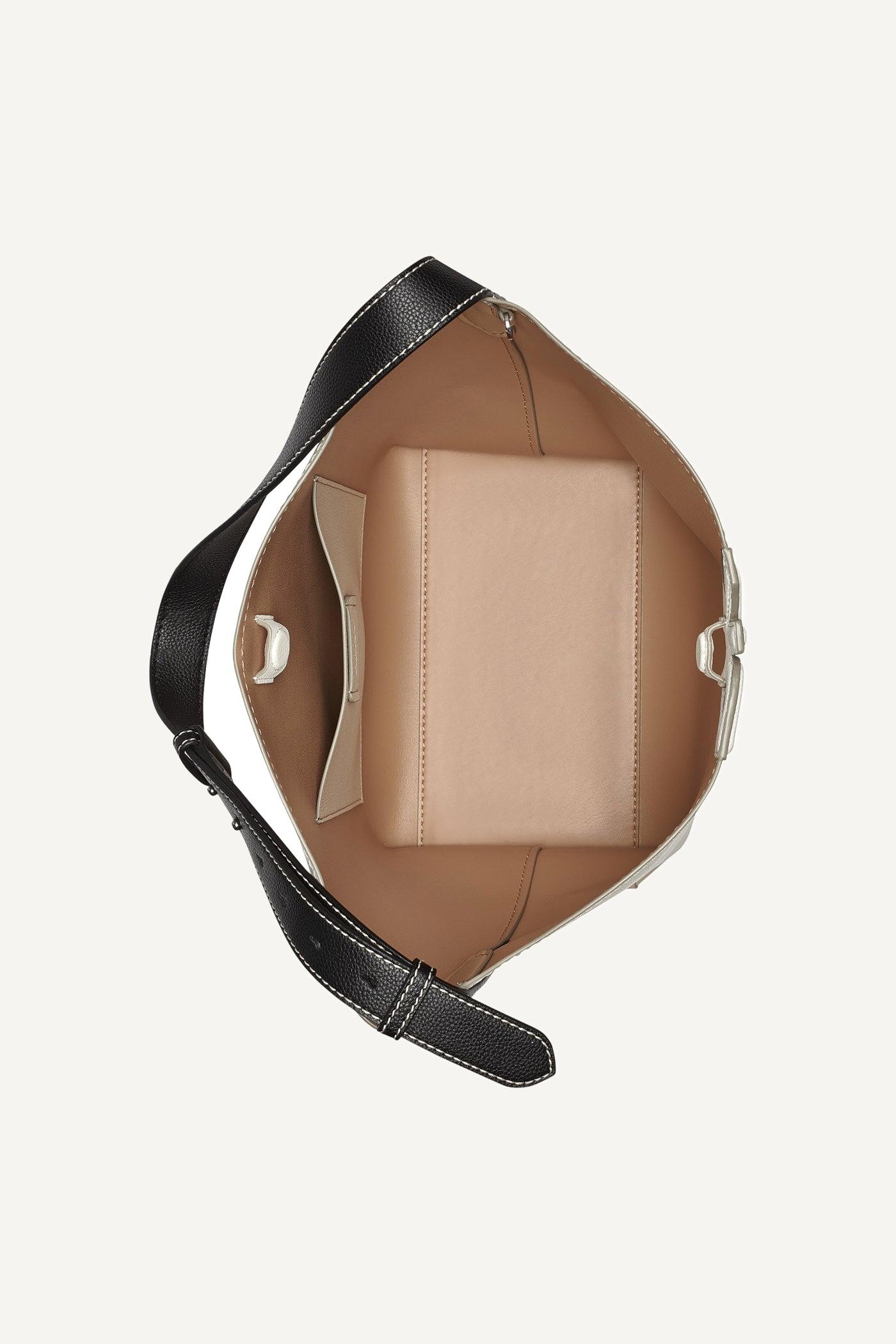 NICOLE LOGO EMBELLISHED BUCKET BAG Product Image