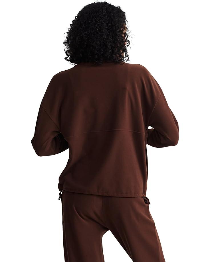 Brushed Rib Wide Leg Pants Product Image